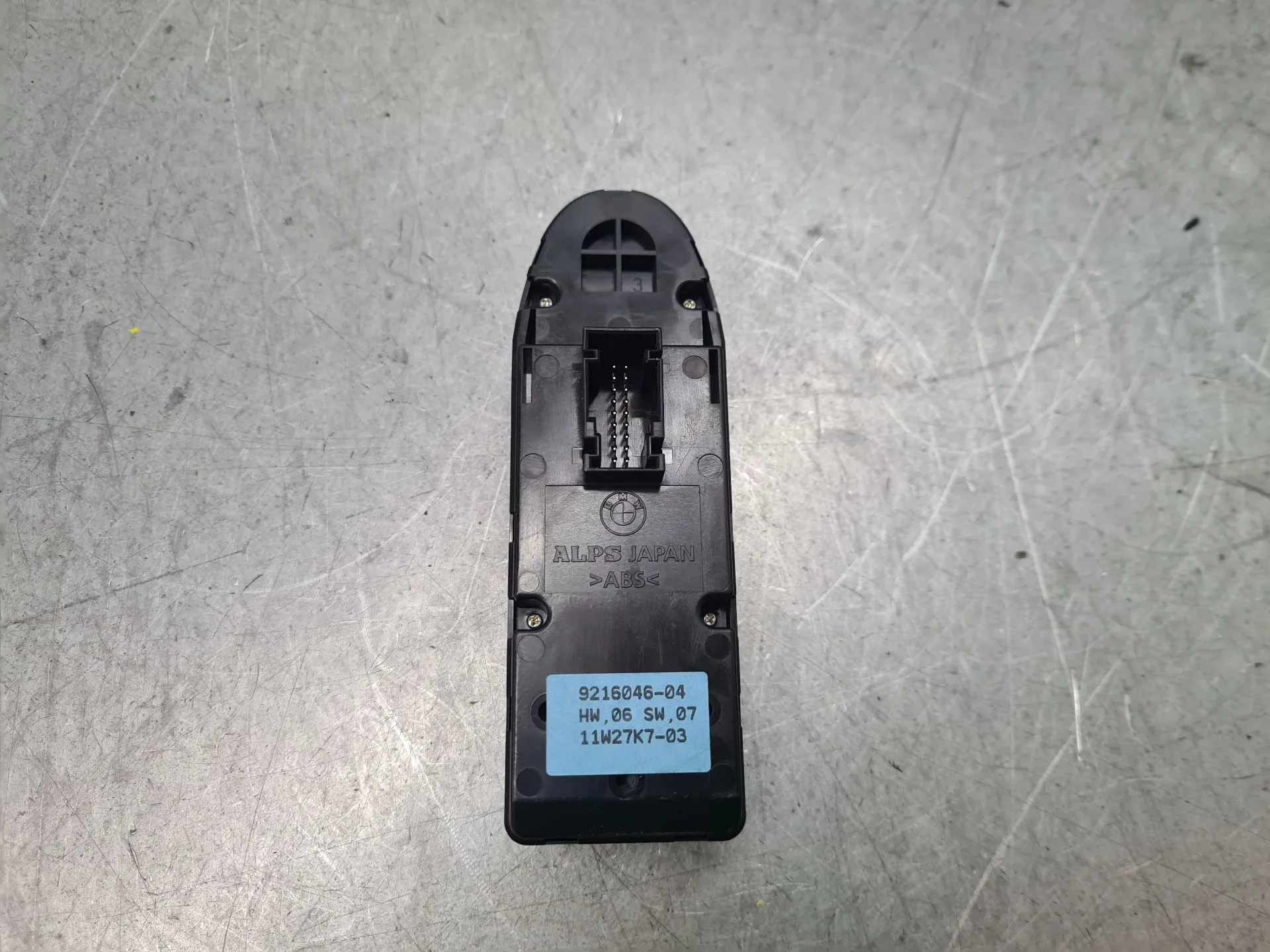 Left Front window control BMW X1 (E84) Imagem-4