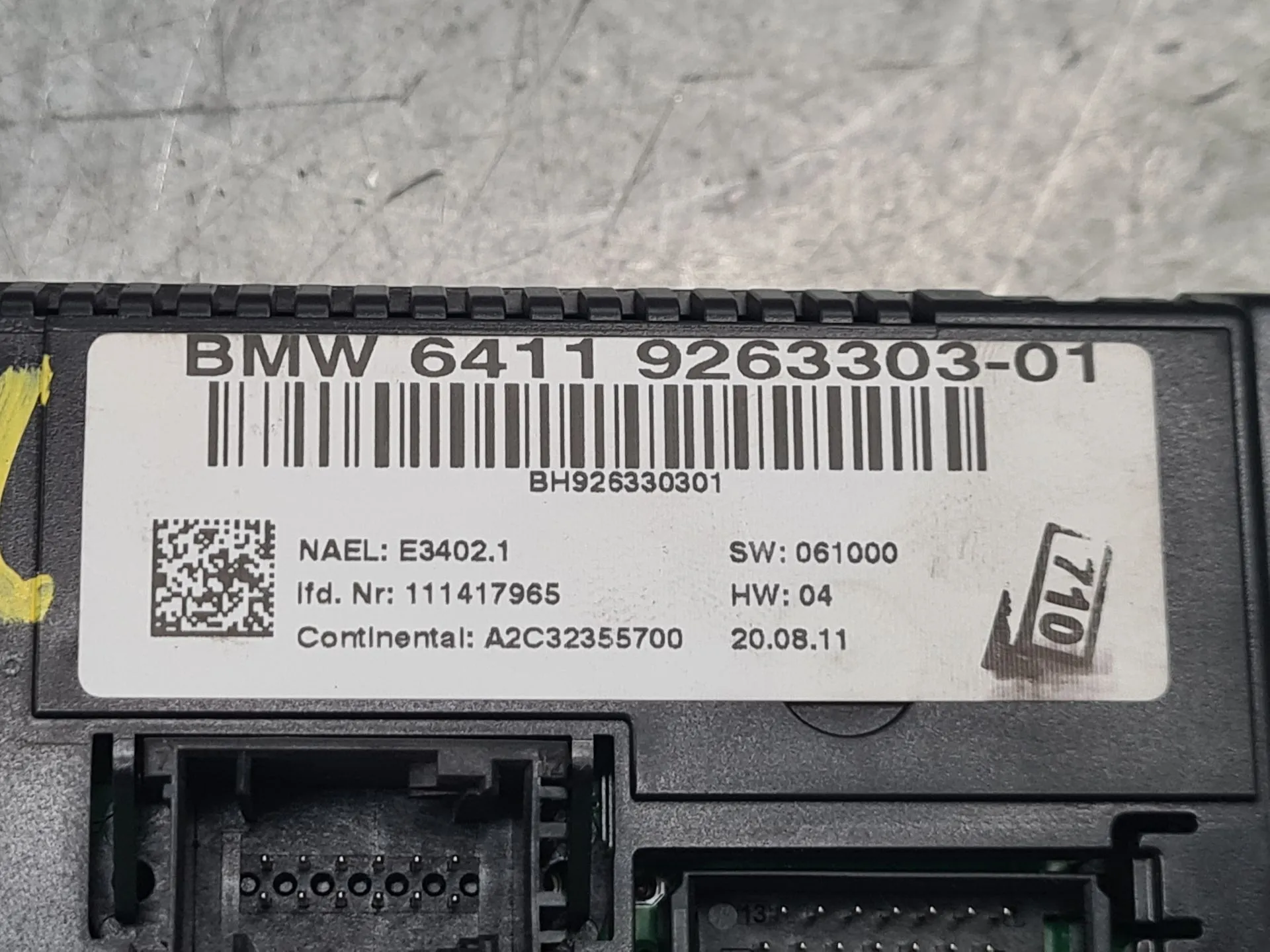 Comando chauffage / sofagem BMW X1 (E84) Imagem-6