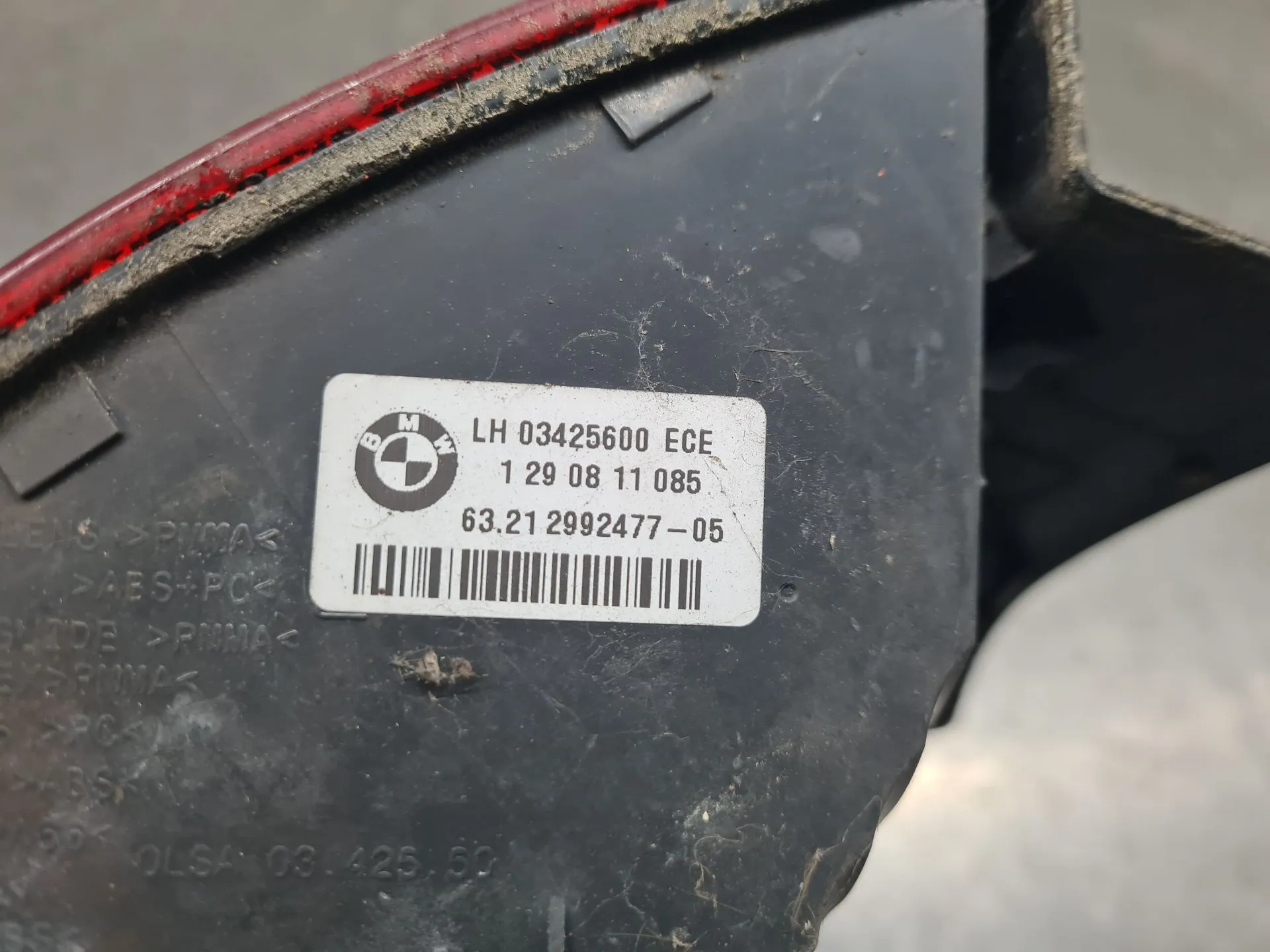 Feu arrière Gauche BMW X1 (E84) Imagem-4