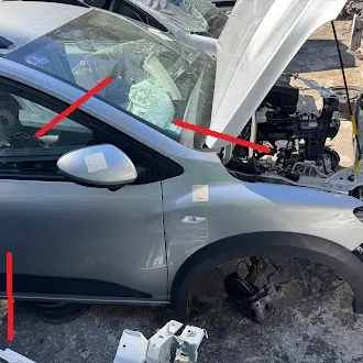 Passaruota anteriore destro DACIA Sandero III