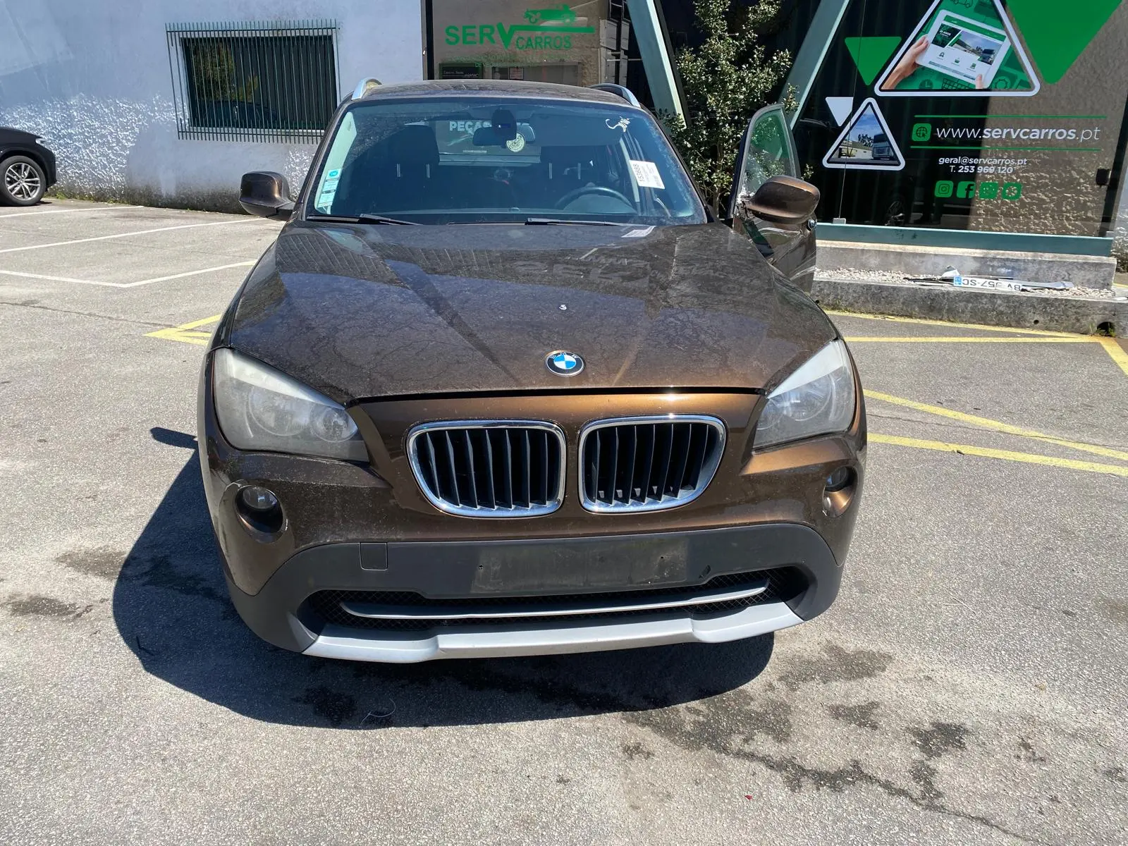 Frontale in fibra o lamiera BMW X1 (E84)