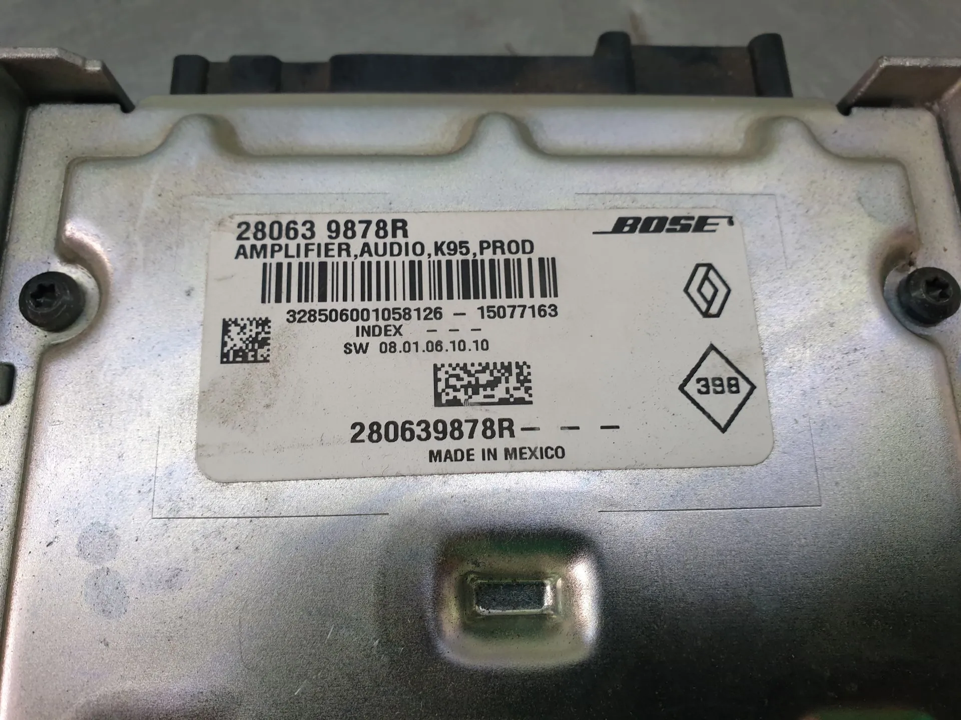 Amplificador de Altavoz RENAULT Megane III Grandtour (KZ0/1) Imagem-3