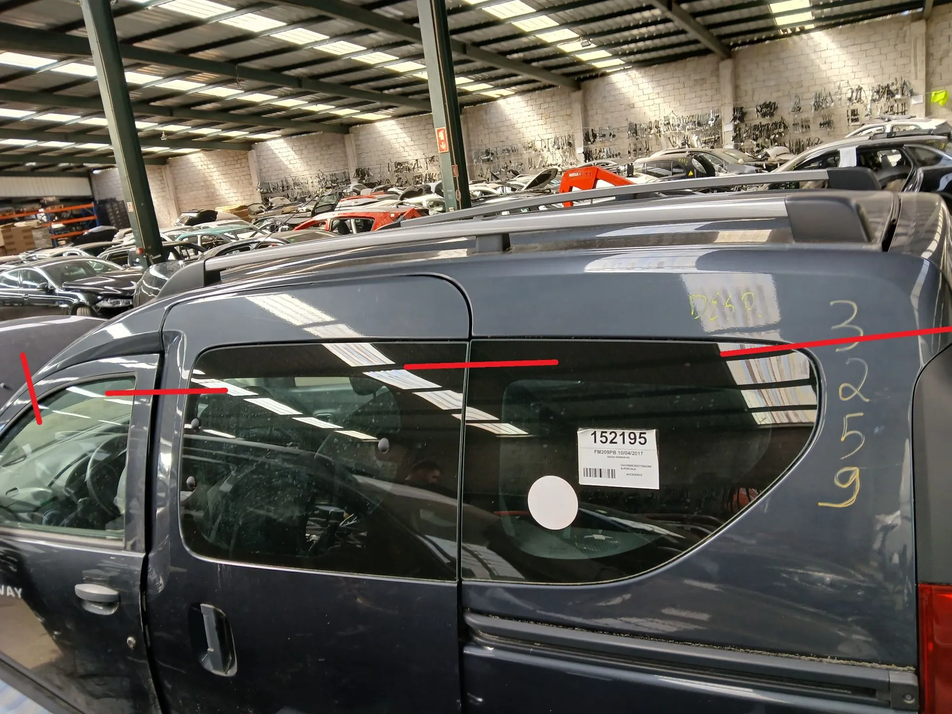 Roof DACIA Dokker (0S_)