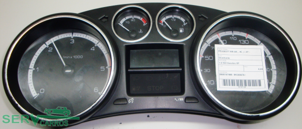 Quadrante / painel de instrumentos PEUGEOT 308 (4A_, 4C_)