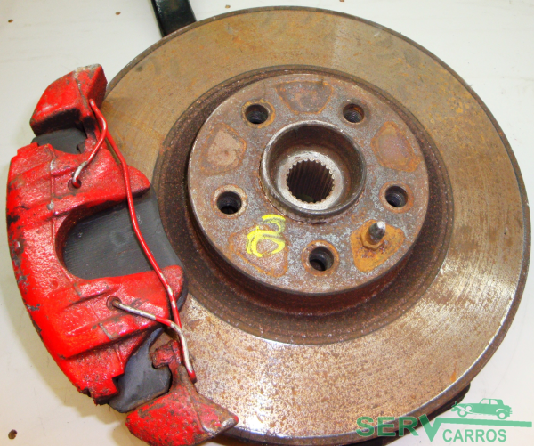 Pinça travão / maxila de travão frente esquerda ALFA ROMEO 147 (937_)