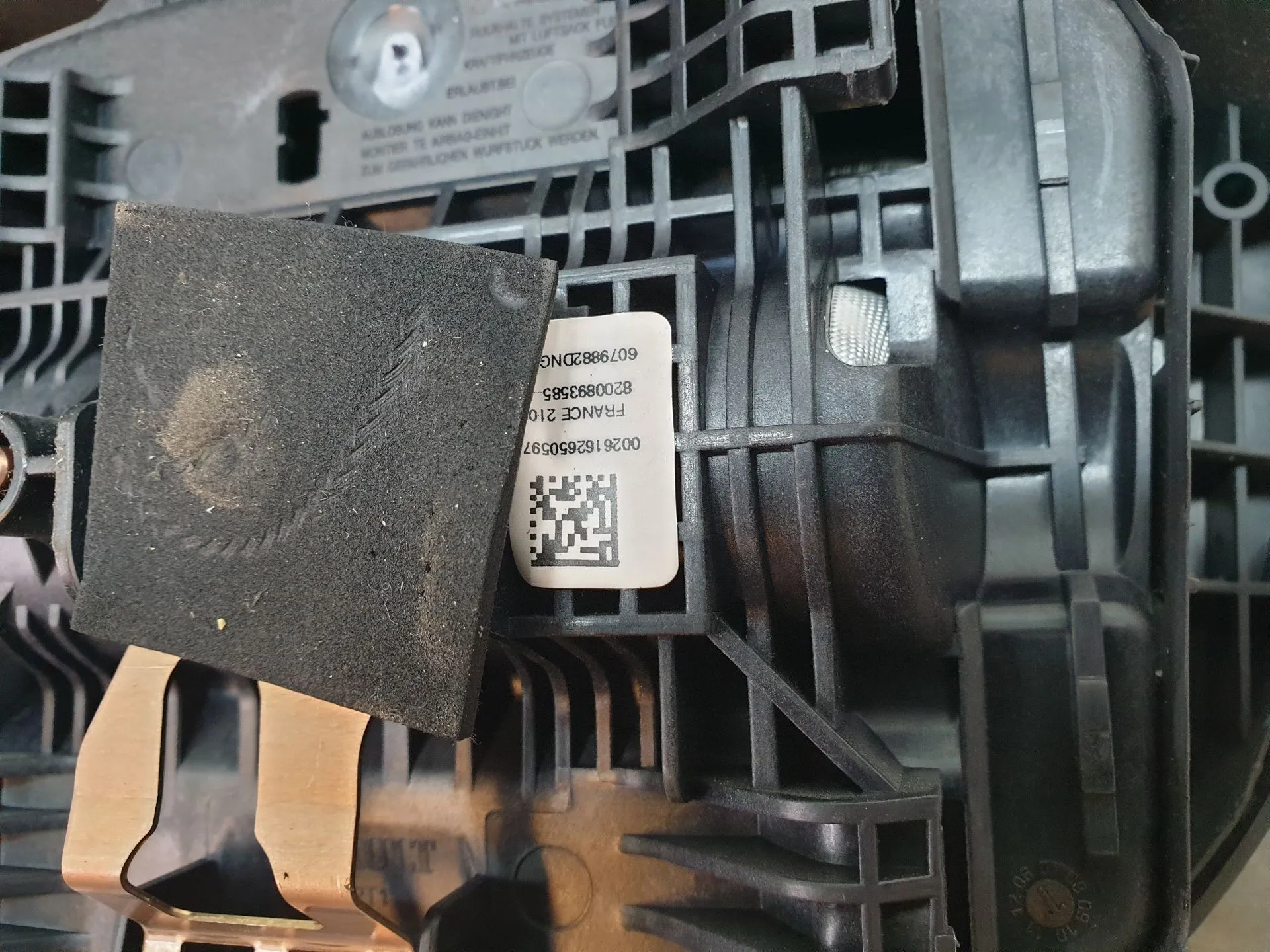 Airbag del Volante RENAULT Kangoo Express (FW0/1_) Imagem-3