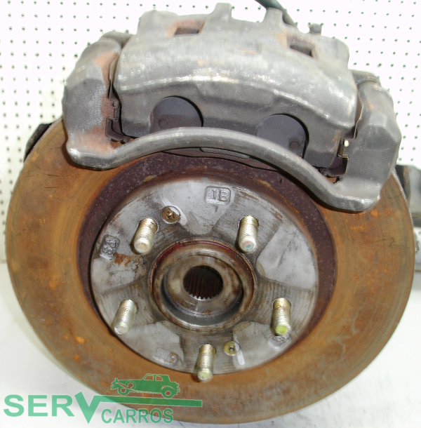 Pinça travão / maxila de travão frente esquerda HYUNDAI Santa Fé I (SM)