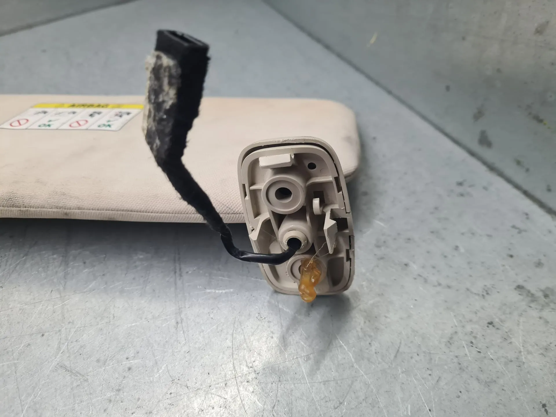 Right Sun Visor LAND ROVER Range Rover Evoque (L538) Imagem-6