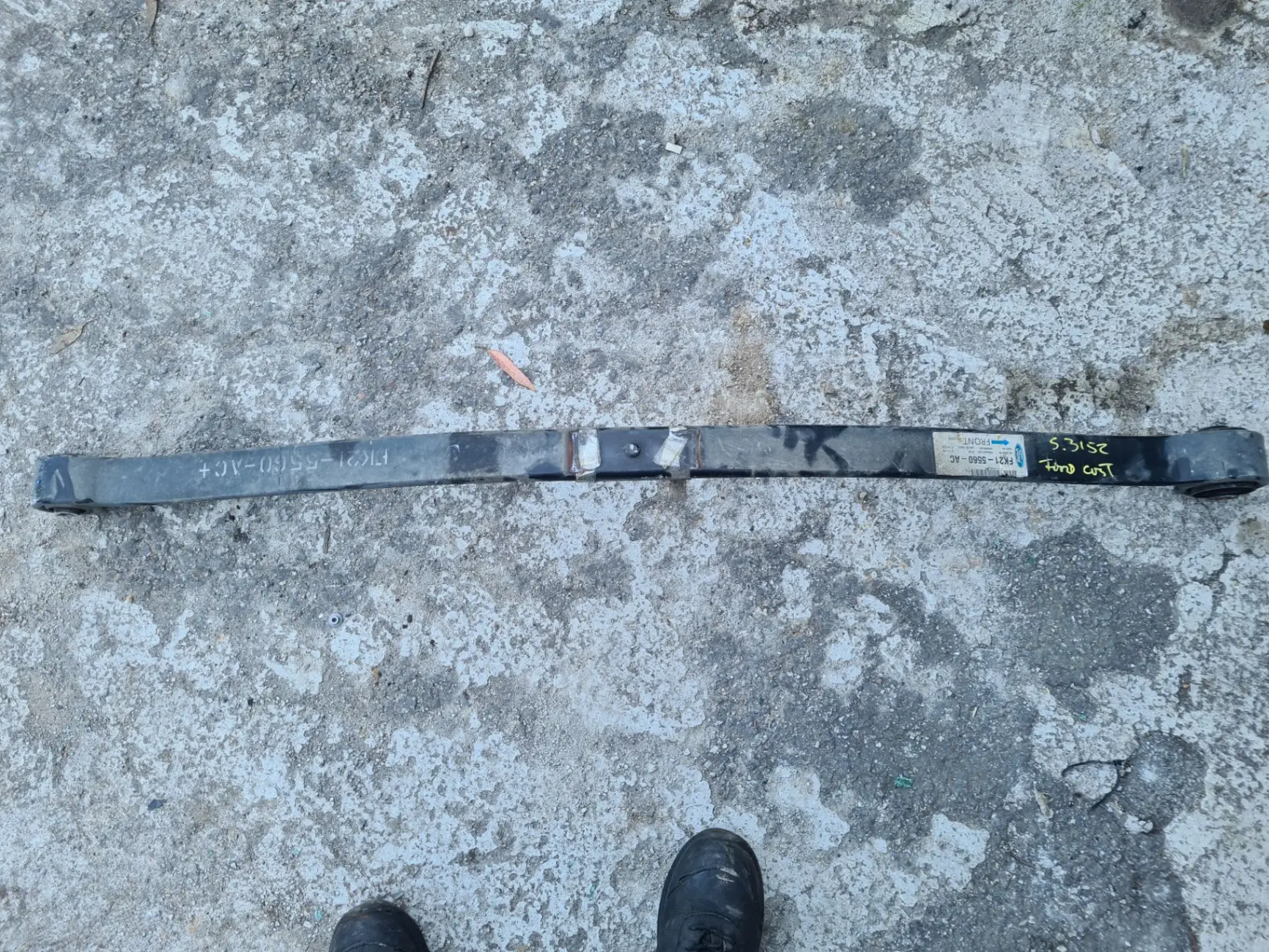 Molla sospensione posteriore destra FORD Transit Custom