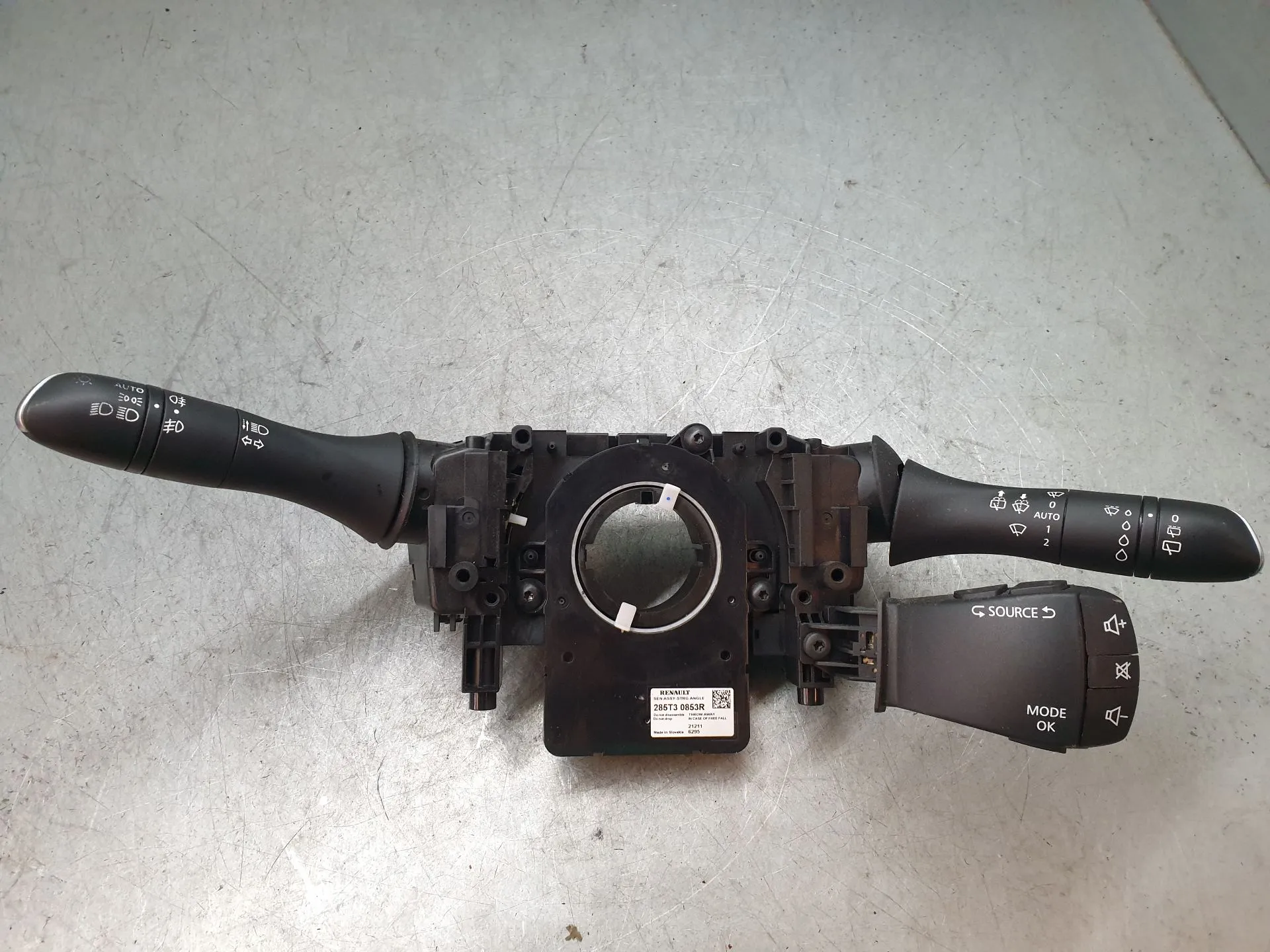 Light and wiper lever set RENAULT Megane IV (B9A/M_)