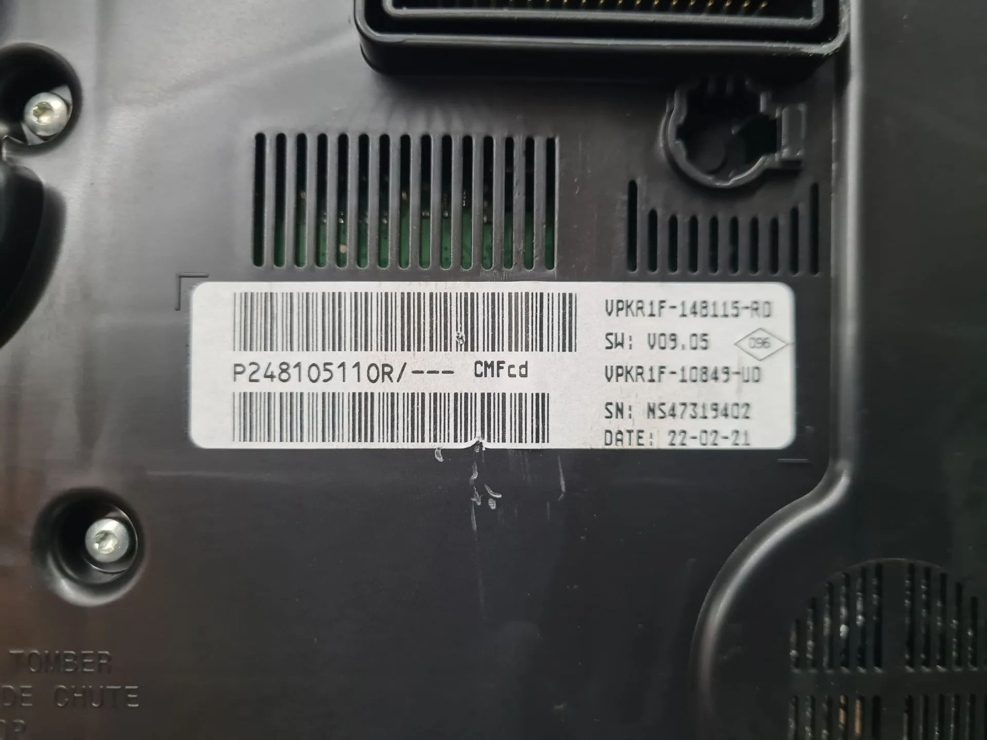 Quadrante / painel de instrumentos RENAULT Megane IV (B9A/M_) Imagem-8