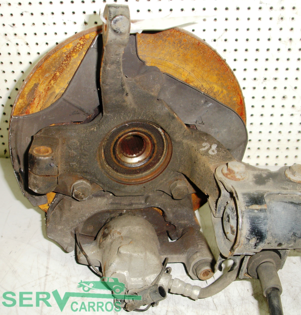 Pinça travão / maxila de travão frente esquerda FORD Ka (RU8)