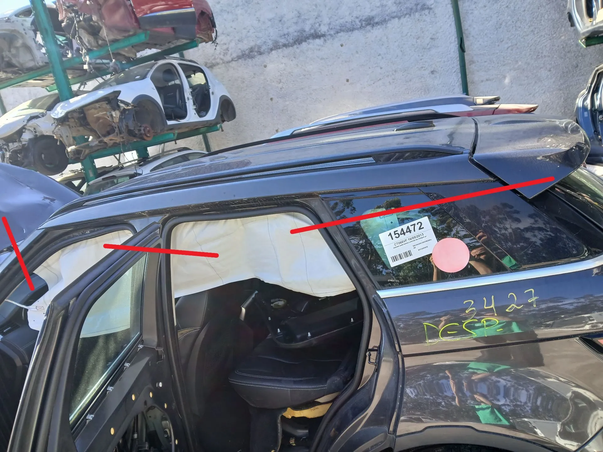 Tetto LAND ROVER Range Rover Evoque (L538)