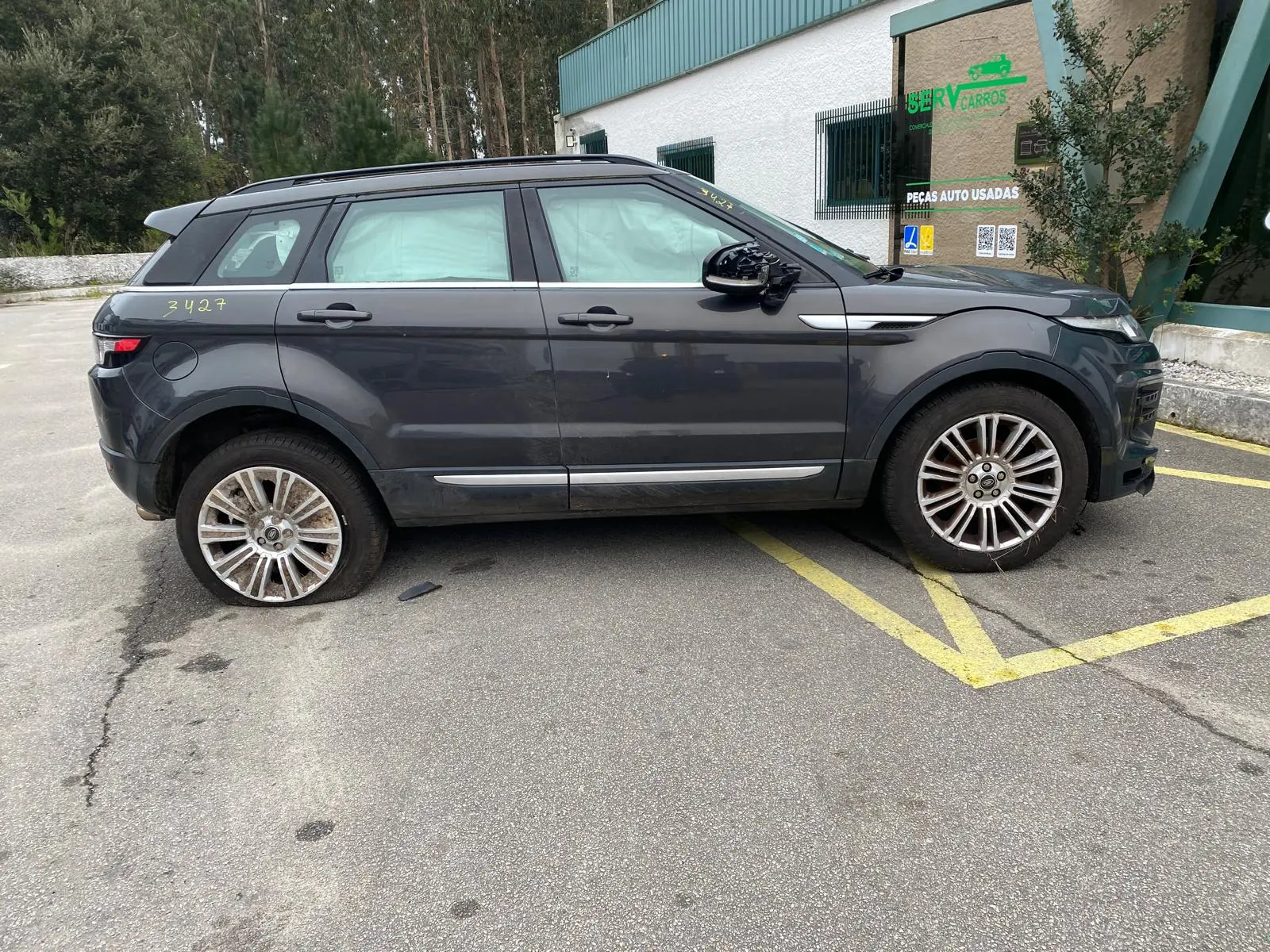 Elevalunas trasero derecho LAND ROVER Range Rover Evoque (L538)