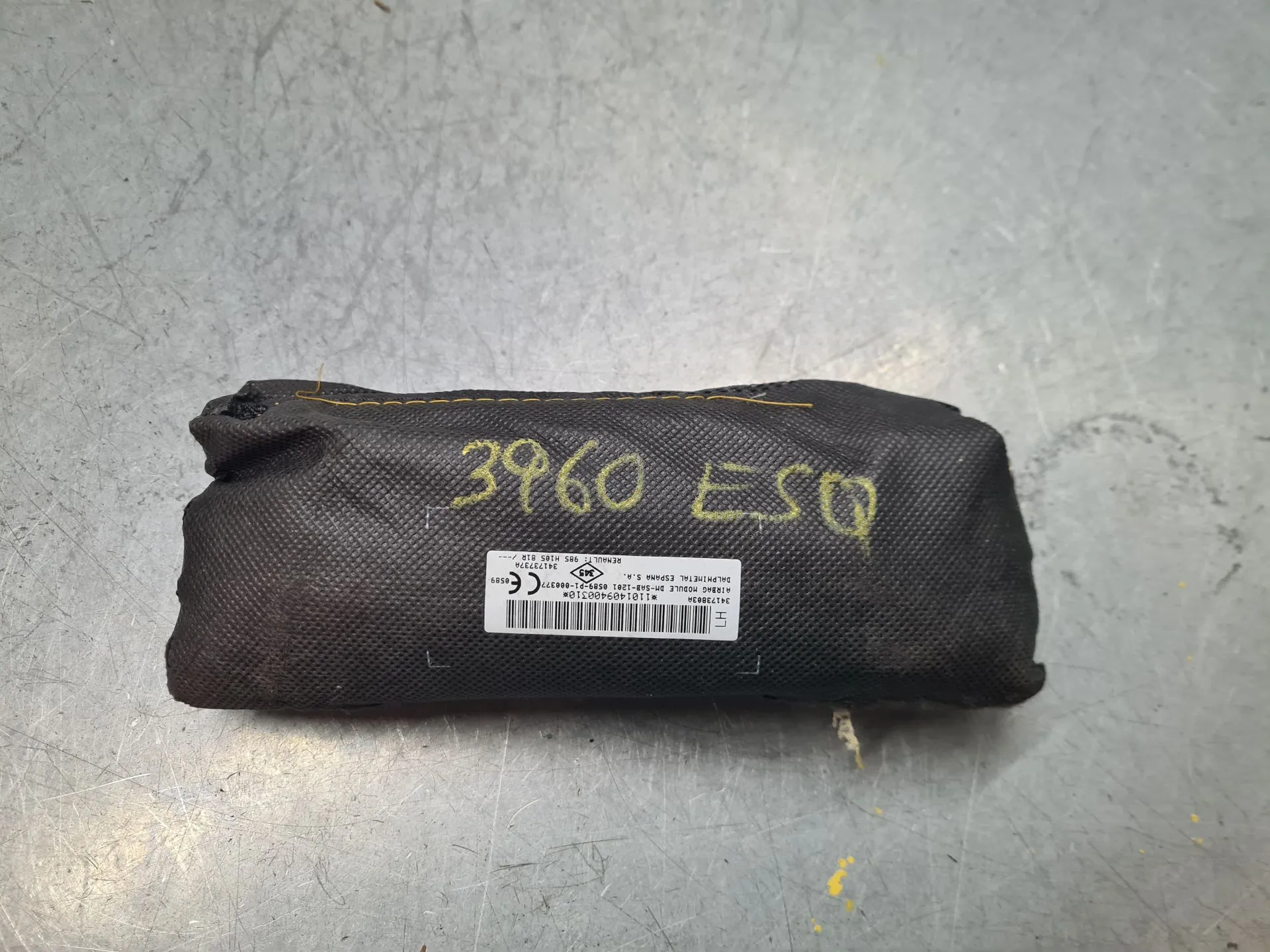 Left Seat Airbag DACIA Sandero II (5S_)