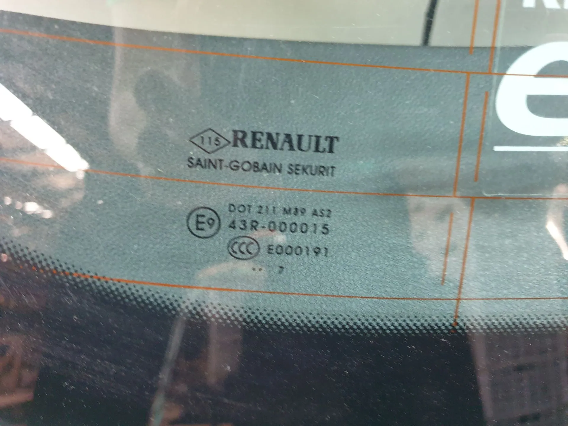 Tailgate / Trunk lid RENAULT Megane IV (B9A/M_) Imagem-5