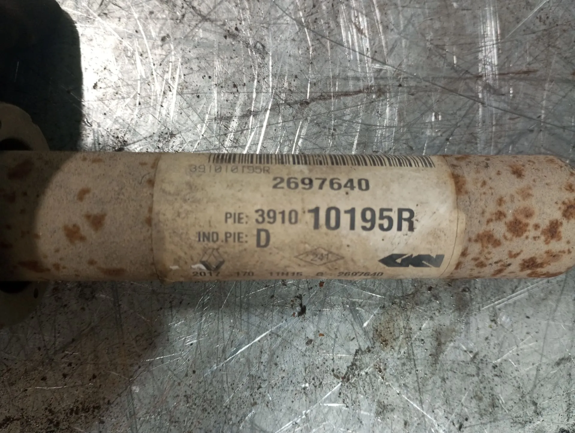 Left front driveshaft RENAULT Megane IV (B9A/M_) Imagem-3
