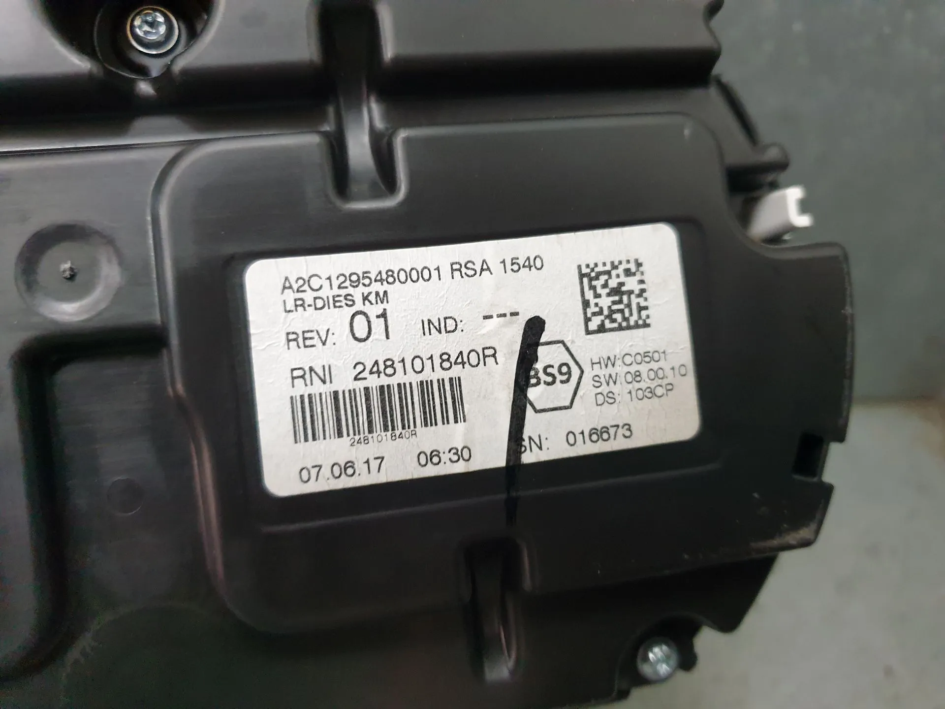 Instrument cluster RENAULT Megane IV (B9A/M_) Imagem-5