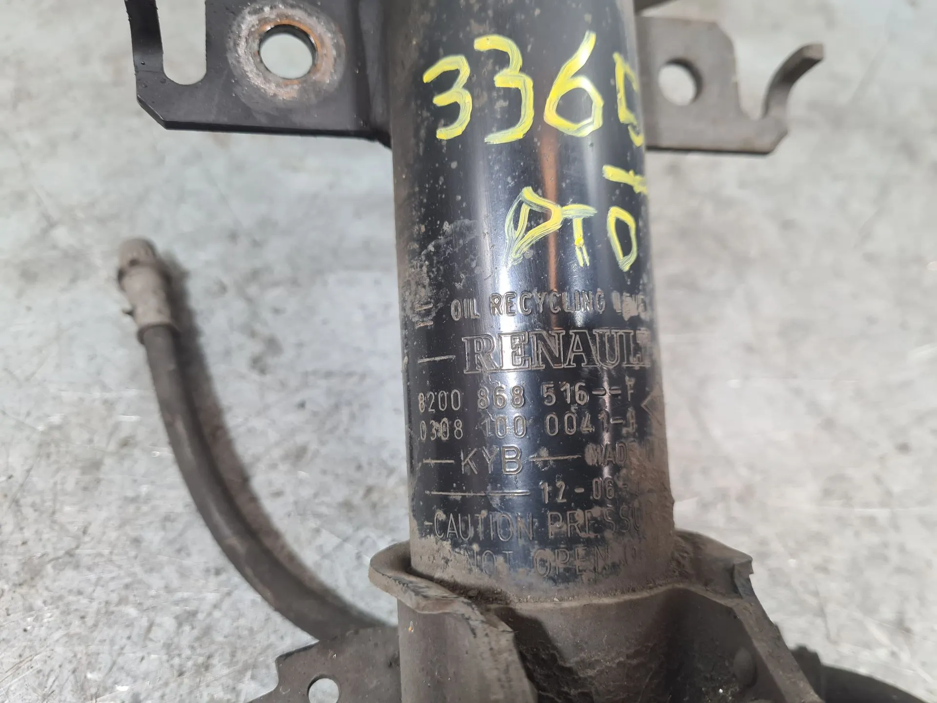 Right Front Shock Absorber RENAULT Kangoo Express (FW0/1_) Imagem-2