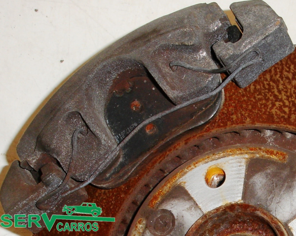 Pinça travão / maxila de travão frente esquerda CITROËN C4 Grand Picasso I (UA_)