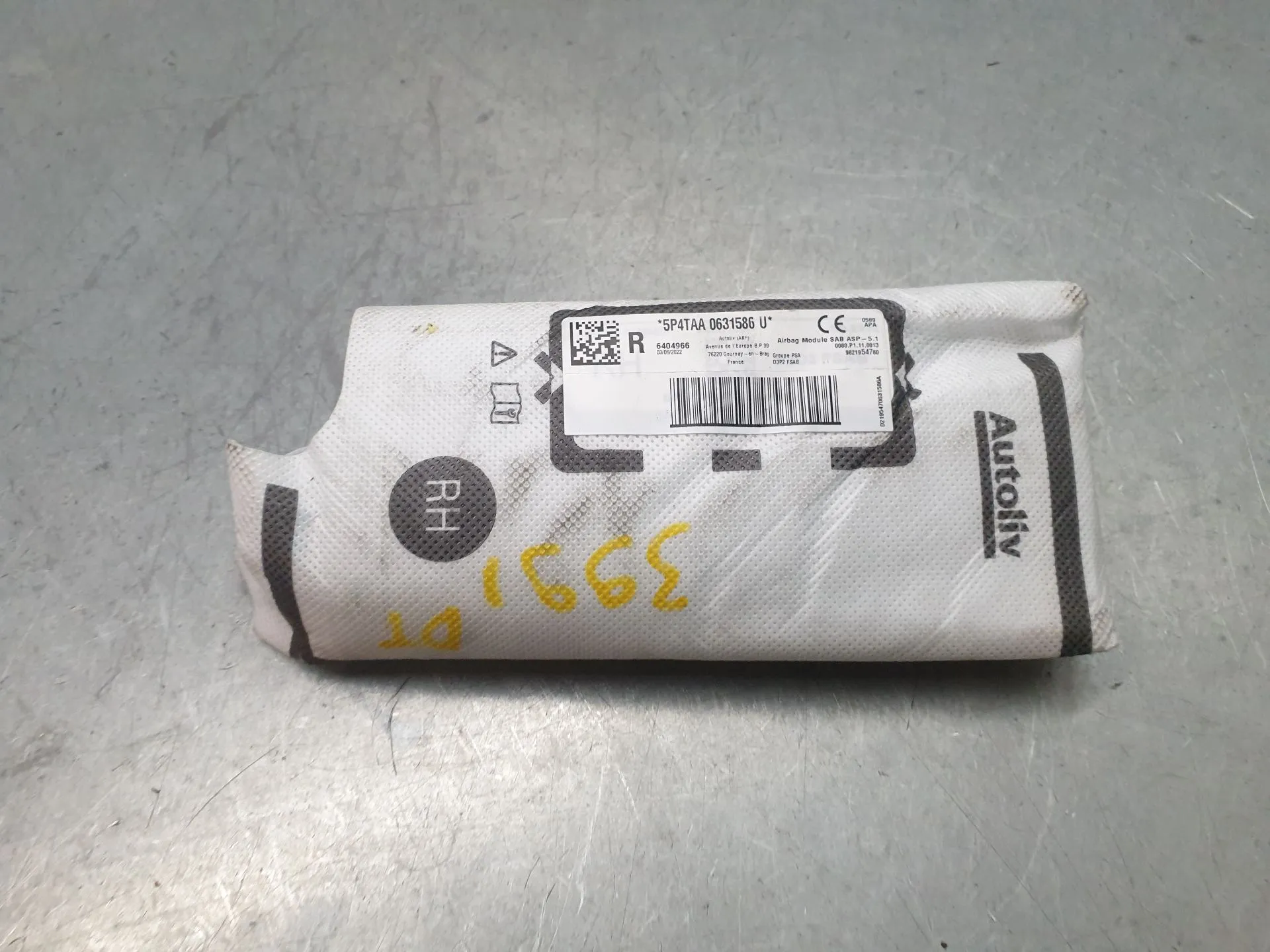 Airbag Destro PEUGEOT 208 II Imagem-2