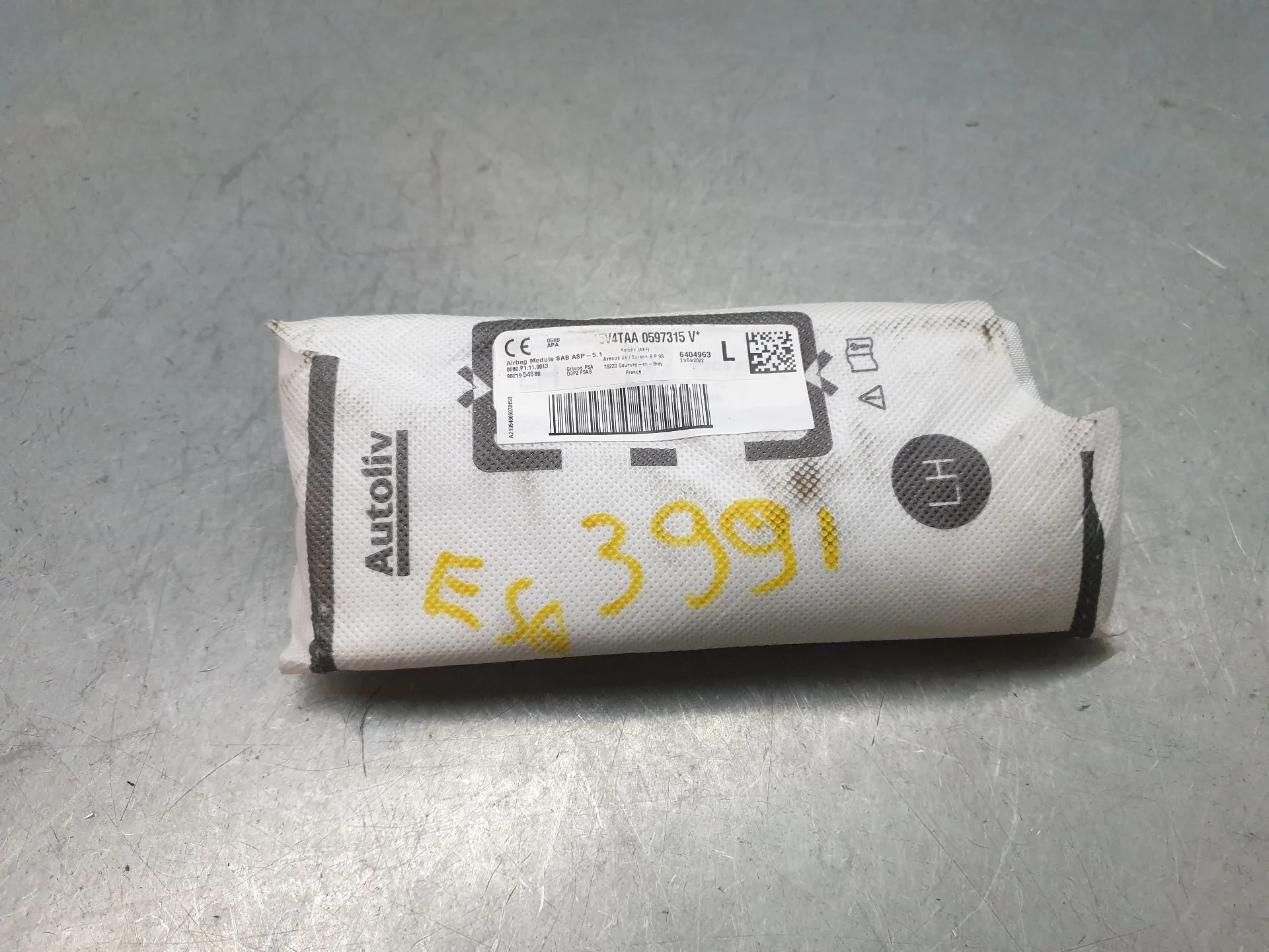 Airbag Izquierdo PEUGEOT 208 II