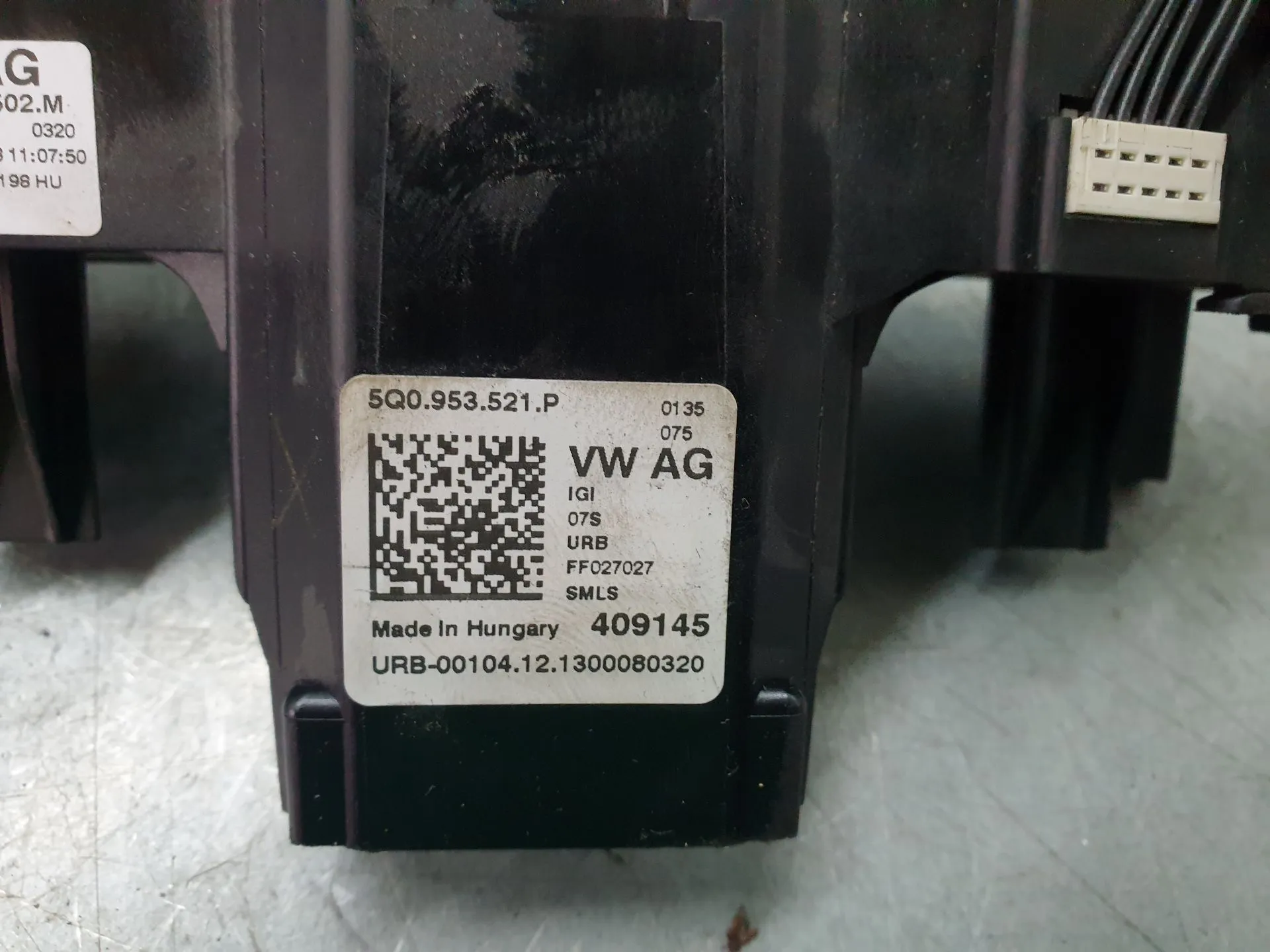 Conjunto / manetes de luzes e limpa vidros VOLKSWAGEN Golf VII (5G1, BQ1, BE1, BE2) Imagem-3