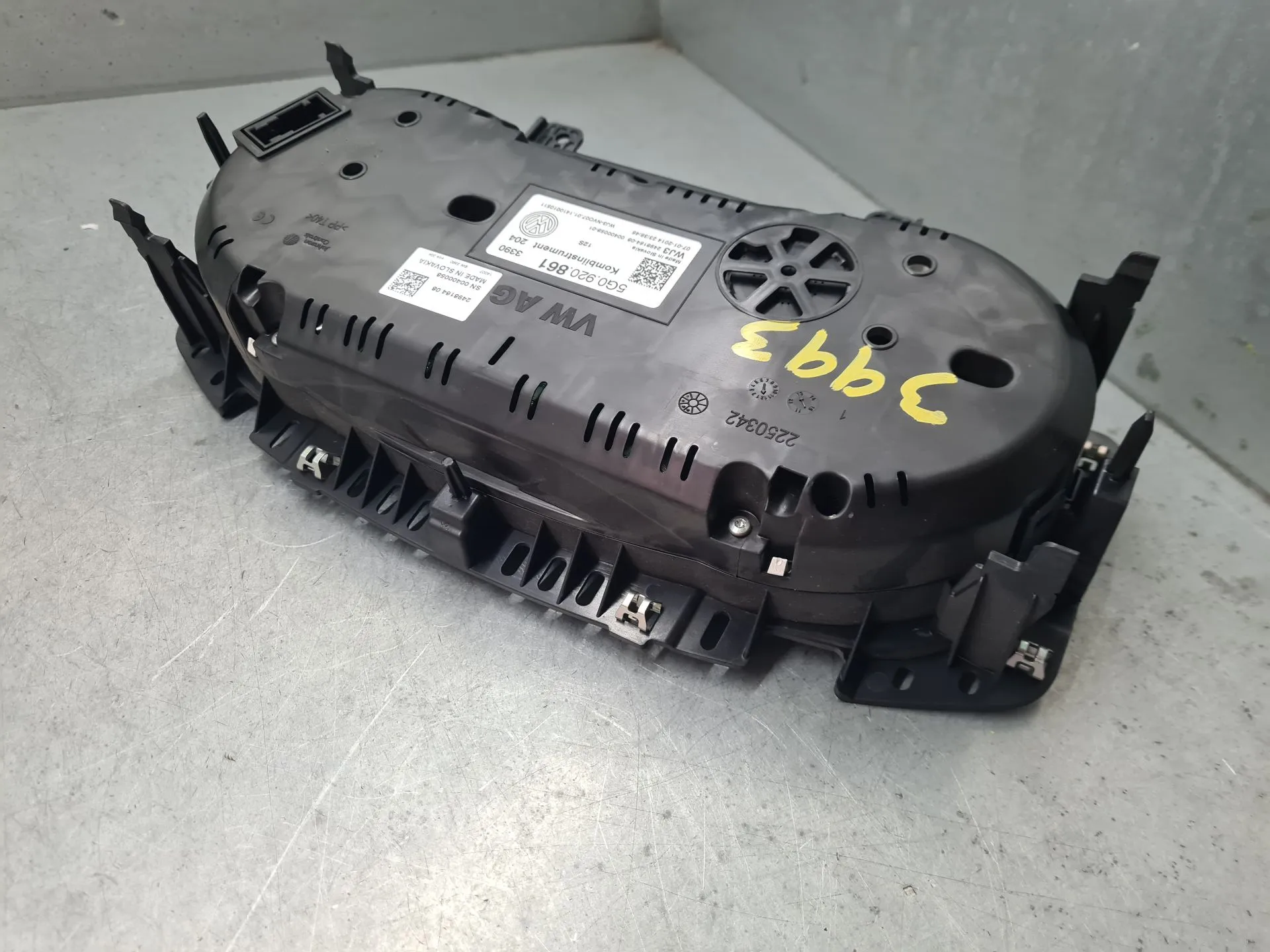 Quadrante / painel de instrumentos VOLKSWAGEN Golf VII (5G1, BQ1, BE1, BE2) Imagem-9