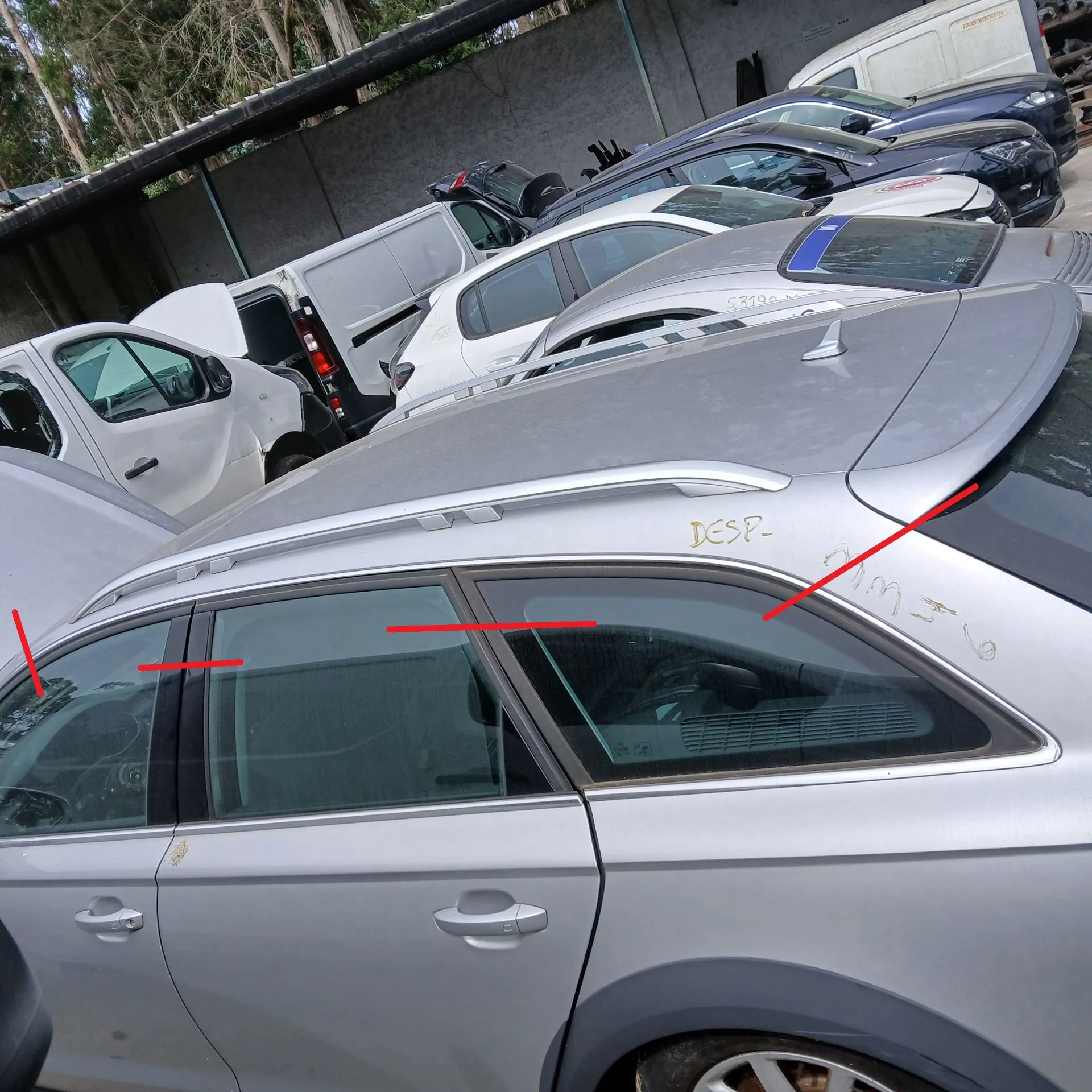 Tejadilho AUDI A6 Allroad (4GH, 4GJ, C7)