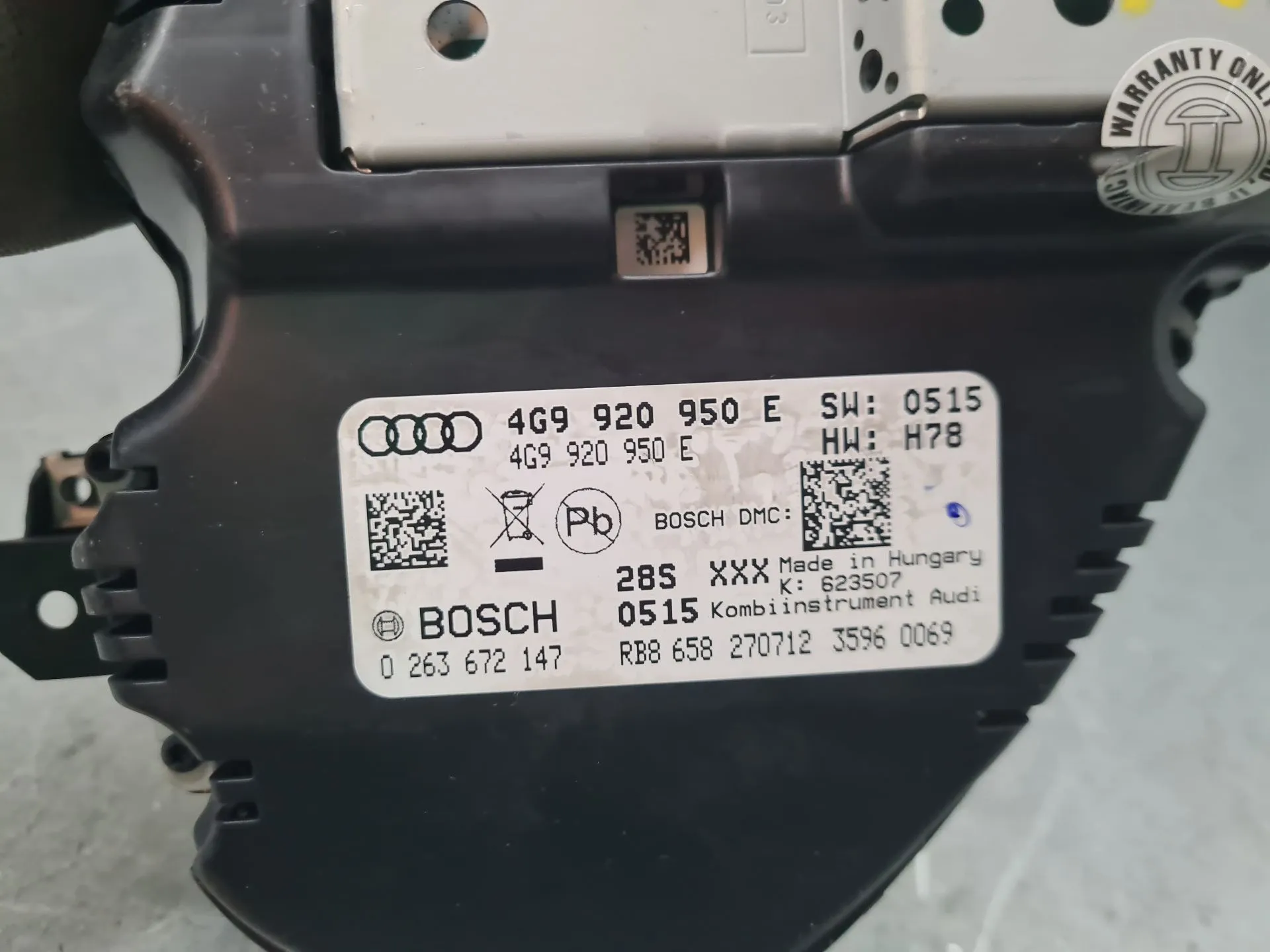 Quadrante / painel de instrumentos AUDI A6 Allroad (4GH, 4GJ, C7) Imagem-6