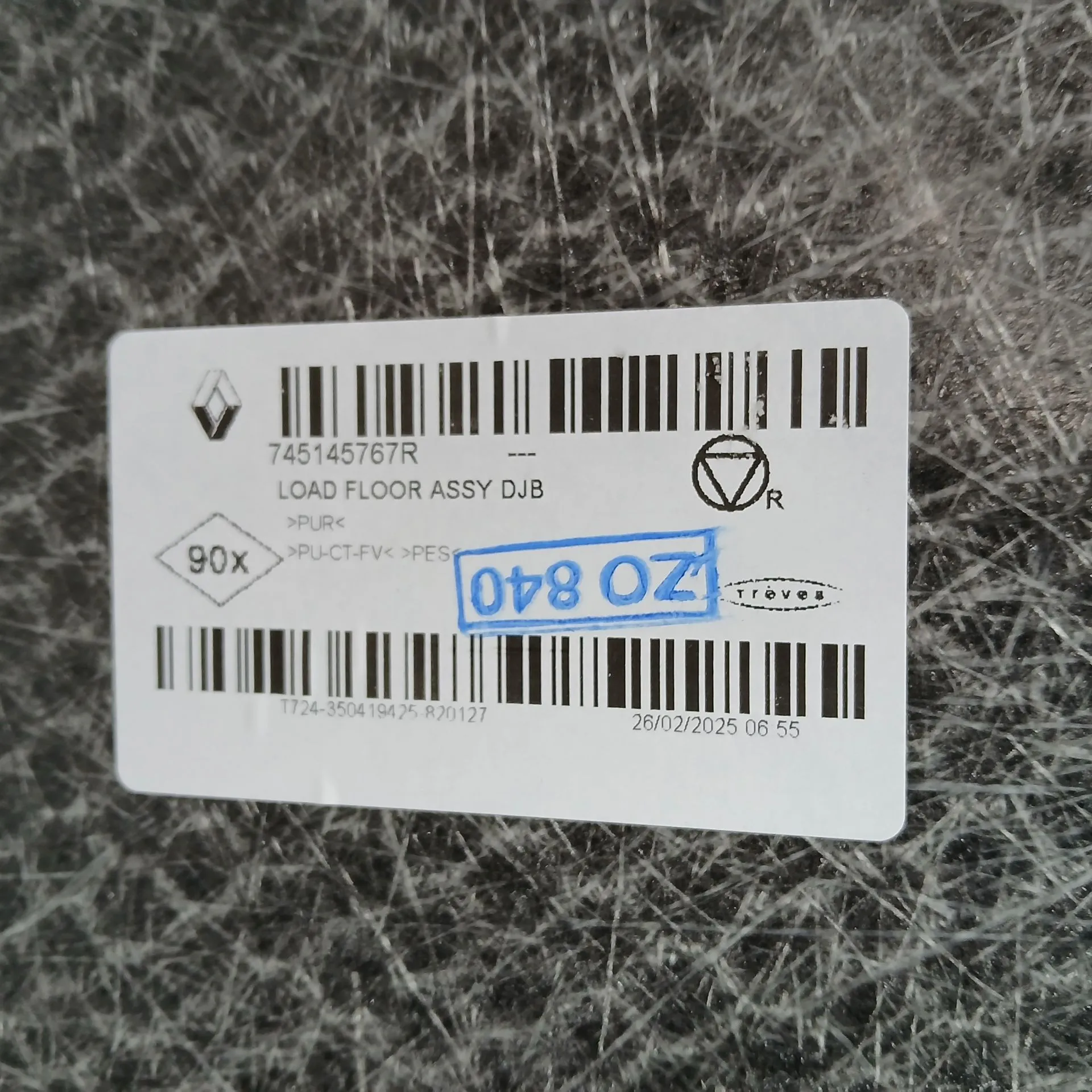 Trunk floor cover RENAULT Symbioz Imagem-2