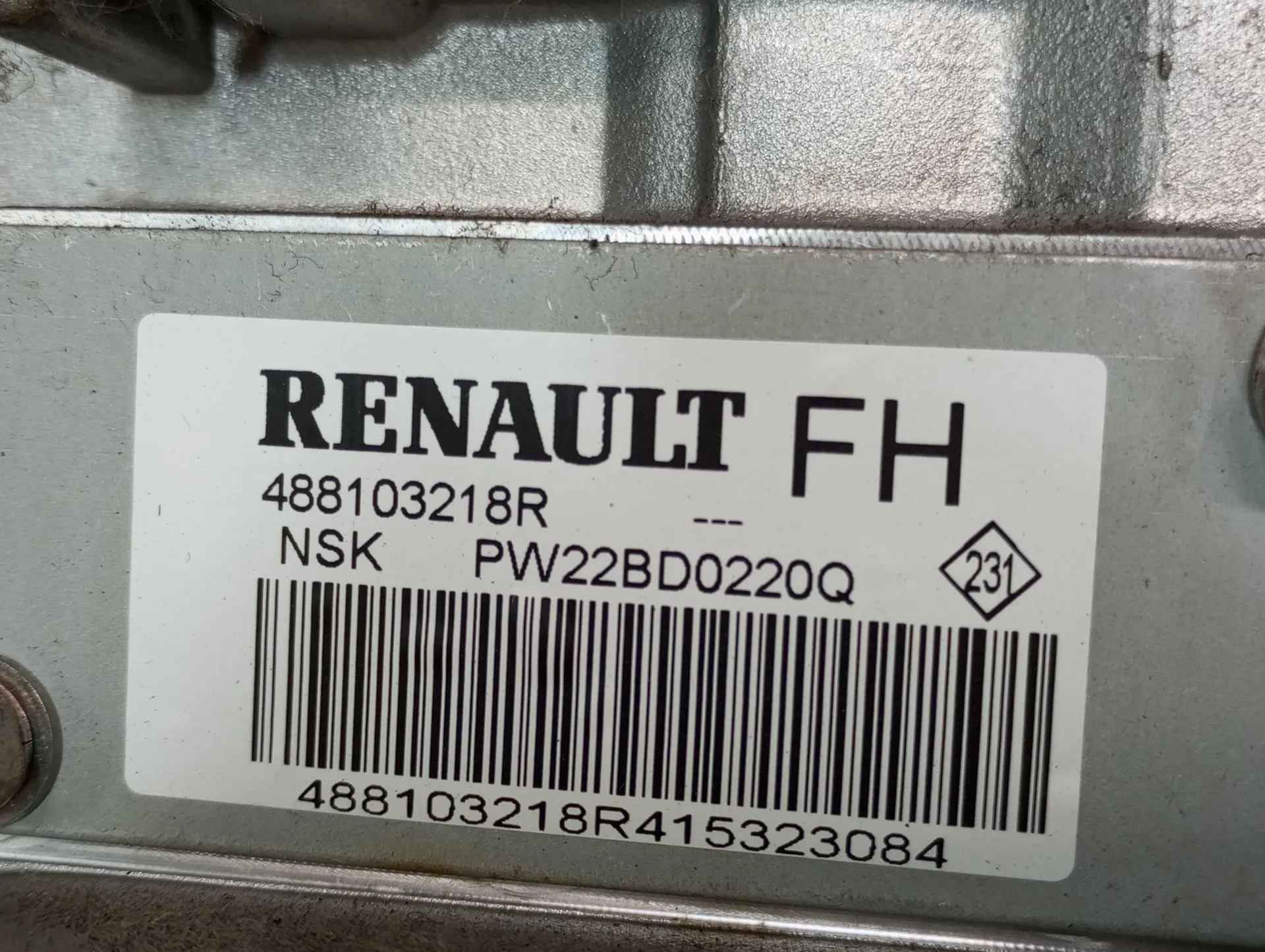 Columna de dirección RENAULT Megane III Grandtour (KZ0/1) Imagem-4