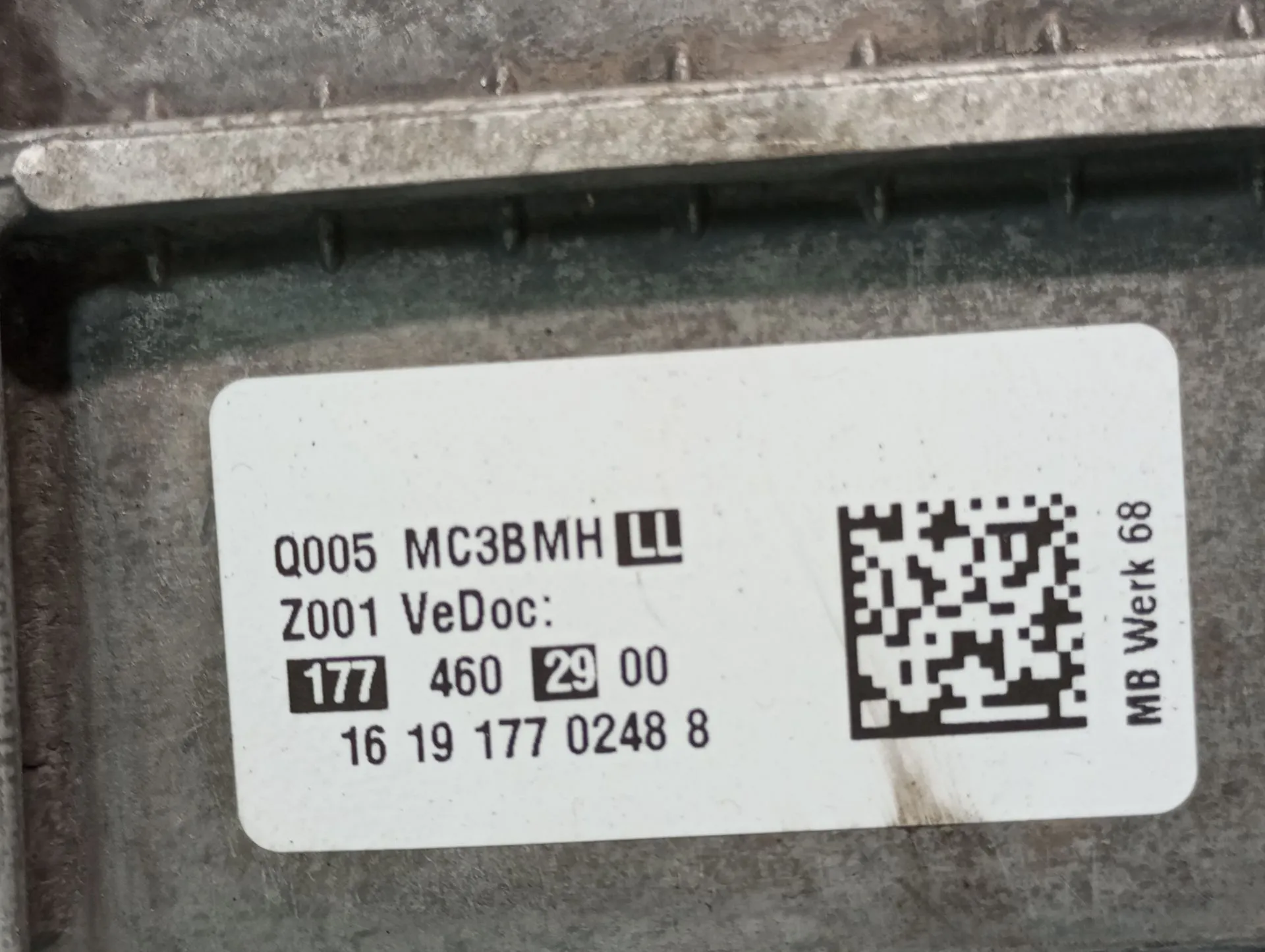 Steering column MERCEDES-BENZ Classe A (W177) Imagem-5