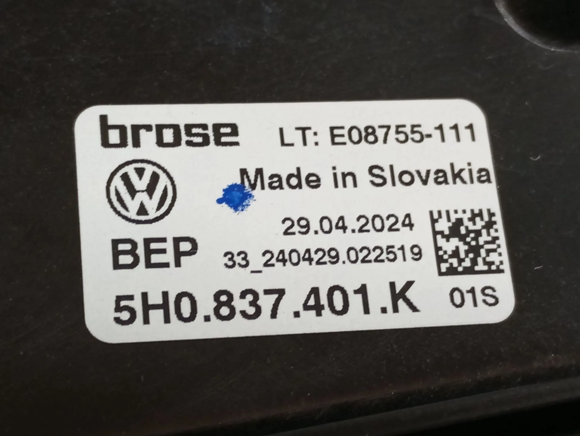 Lève-vitre avant gauche VOLKSWAGEN Golf VIII Variant (CG5) Imagem-3