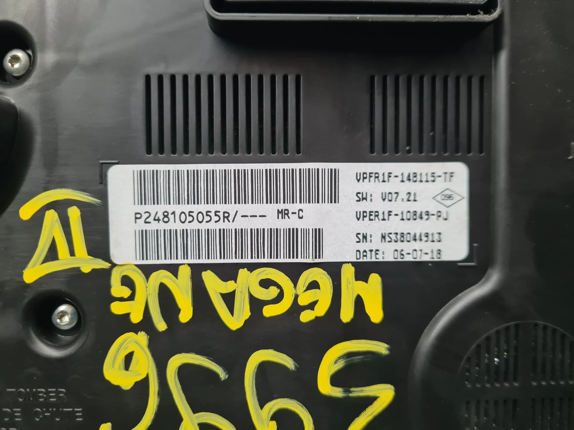 Instrument cluster RENAULT Megane IV Grandtour (K9A/M_) Imagem-6