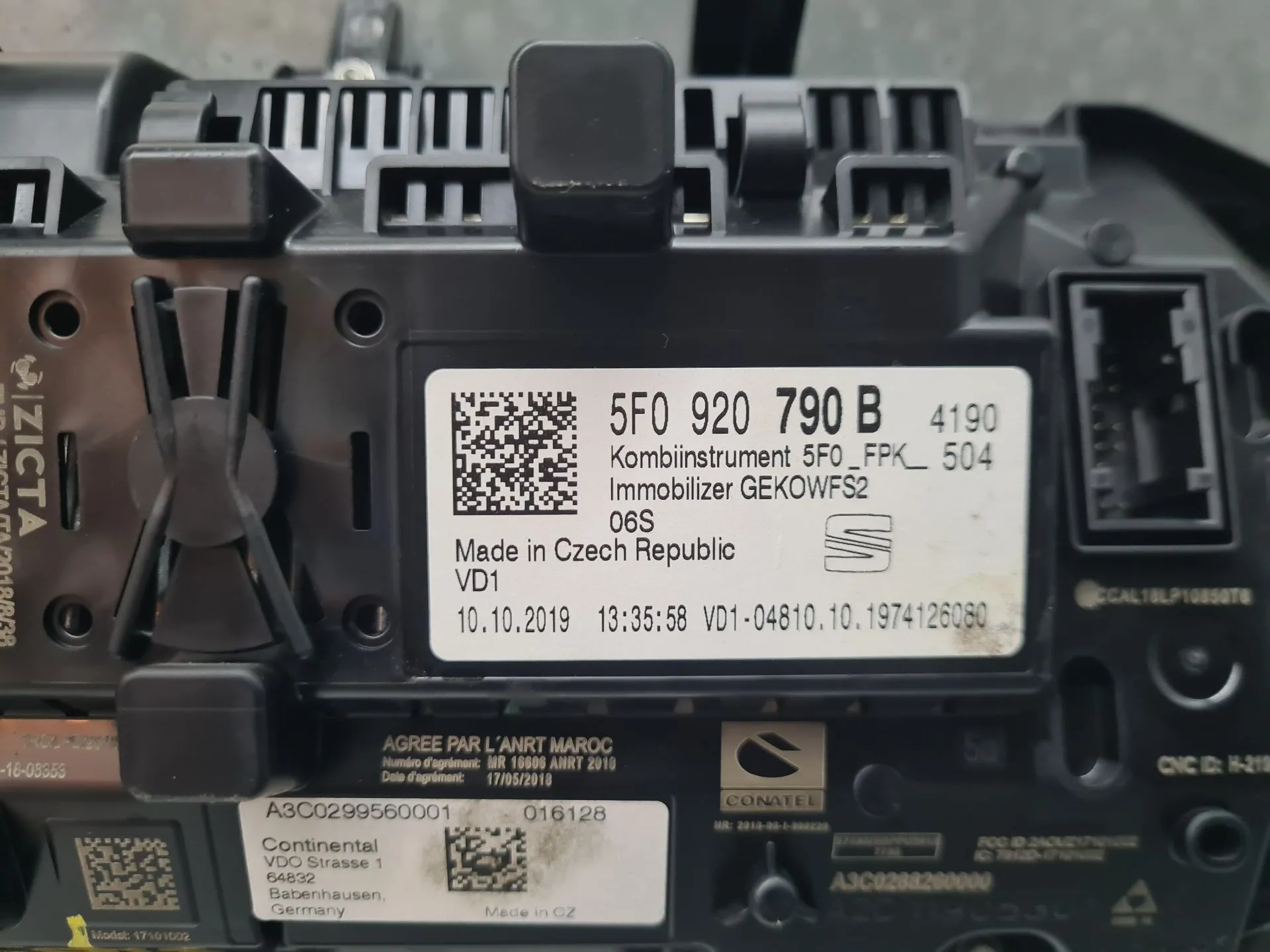 Quadrante / painel de instrumentos SEAT Ateca (KH7) Imagem-4