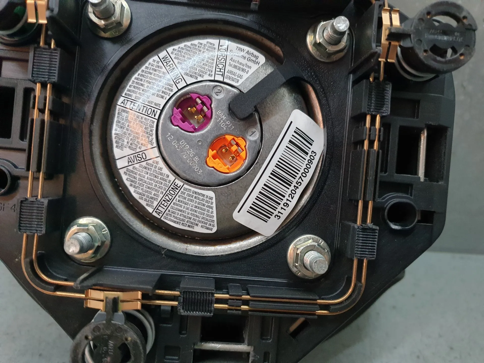 Airbag du Volant FIAT 500 (312_) Imagem-3
