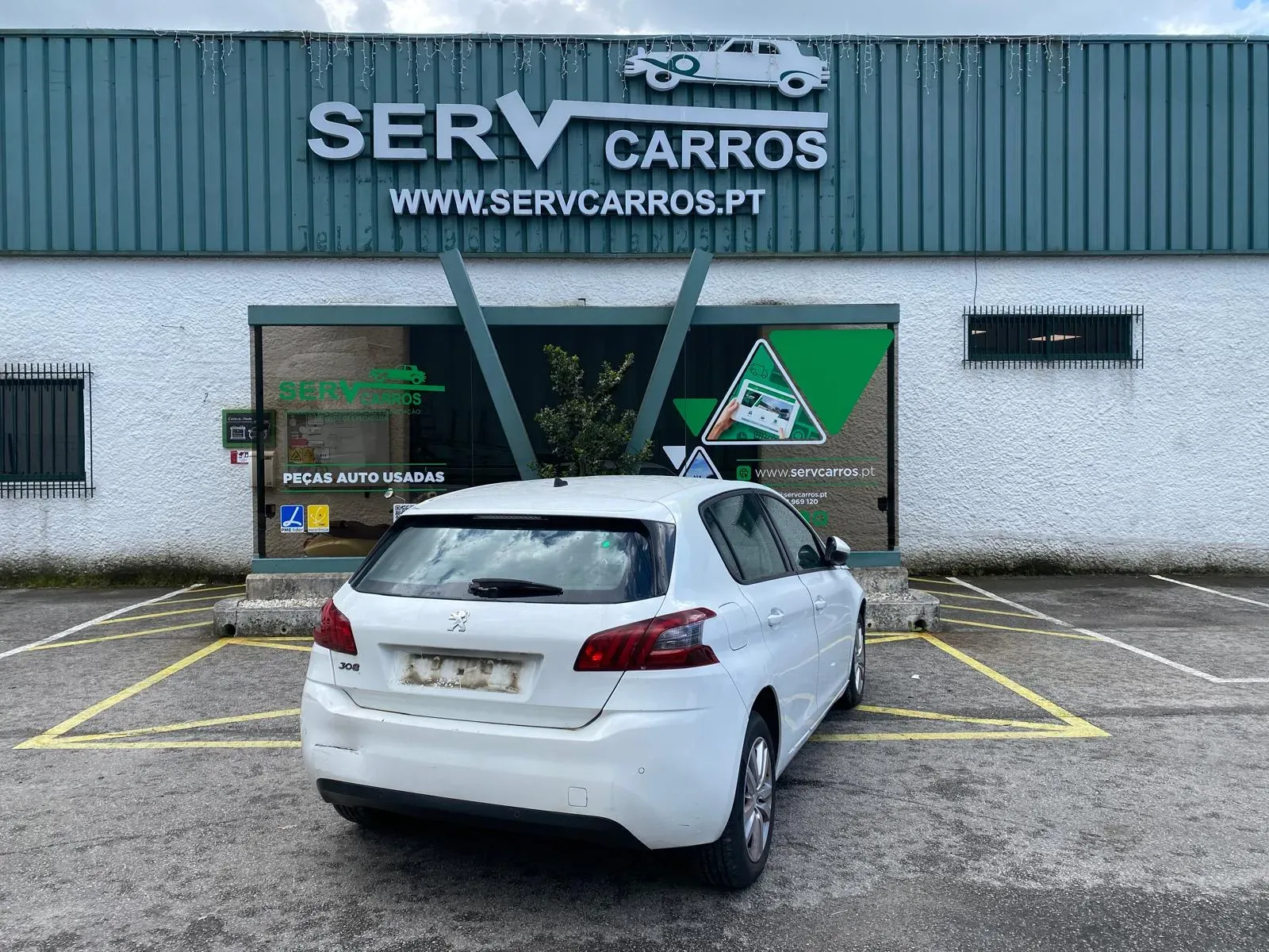 Reforço pára-choques trás PEUGEOT 308 II