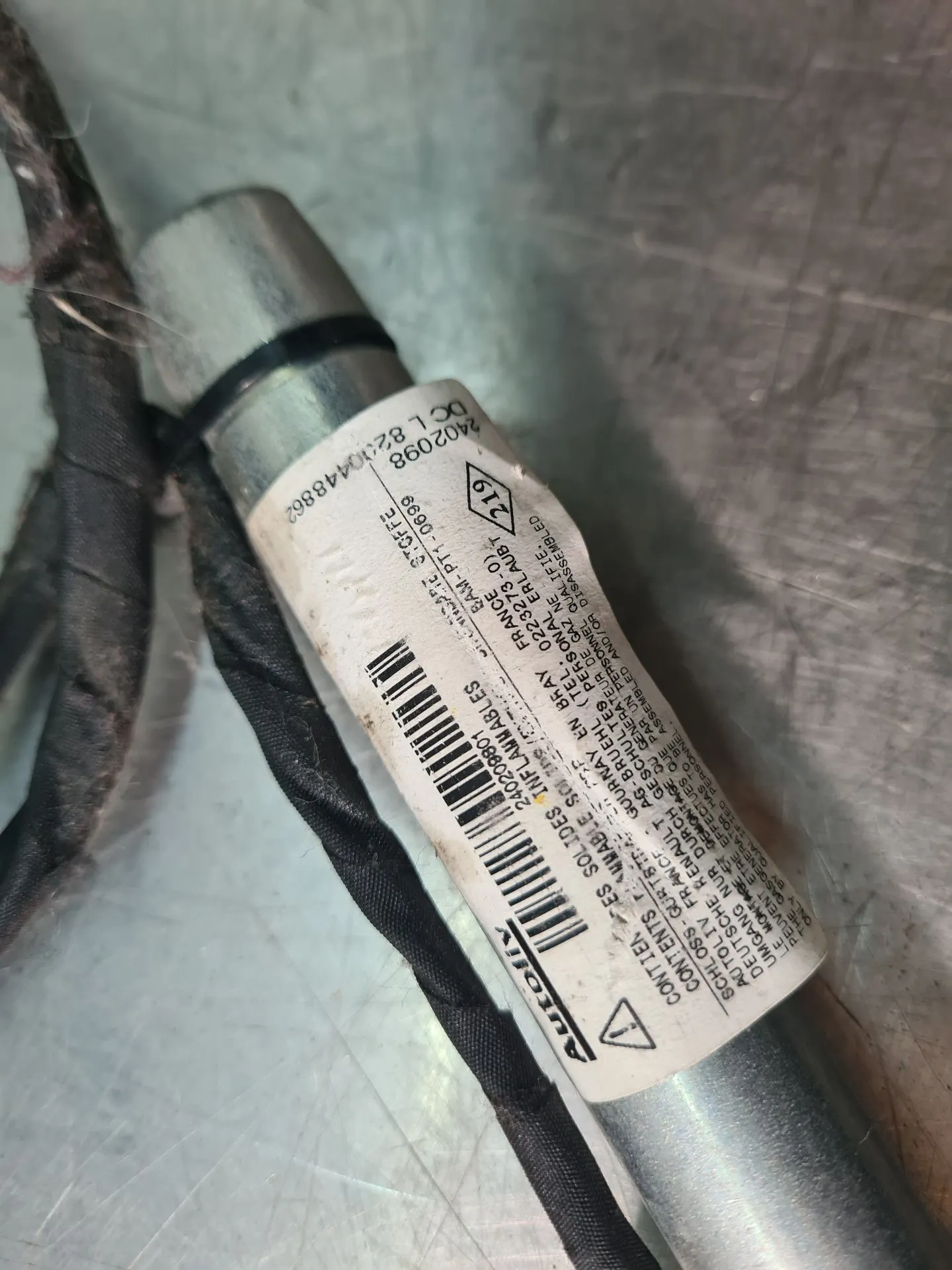 Pré-tensor cinto frente esquerdo MERCEDES-BENZ Citan (415) Imagem-2