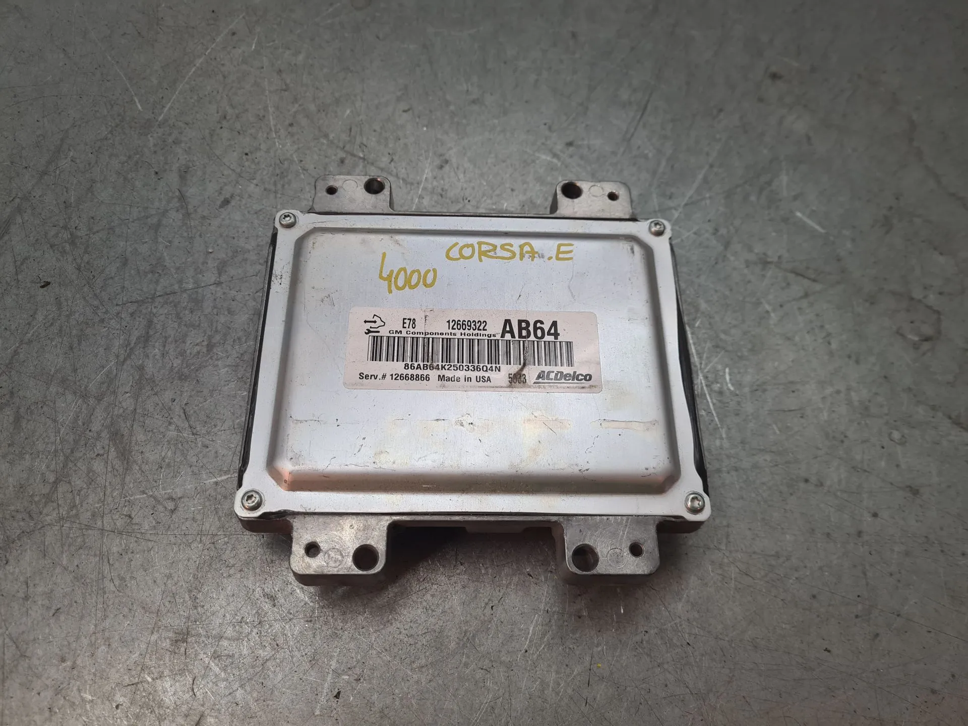 Centralina motor / ECU OPEL Corsa E