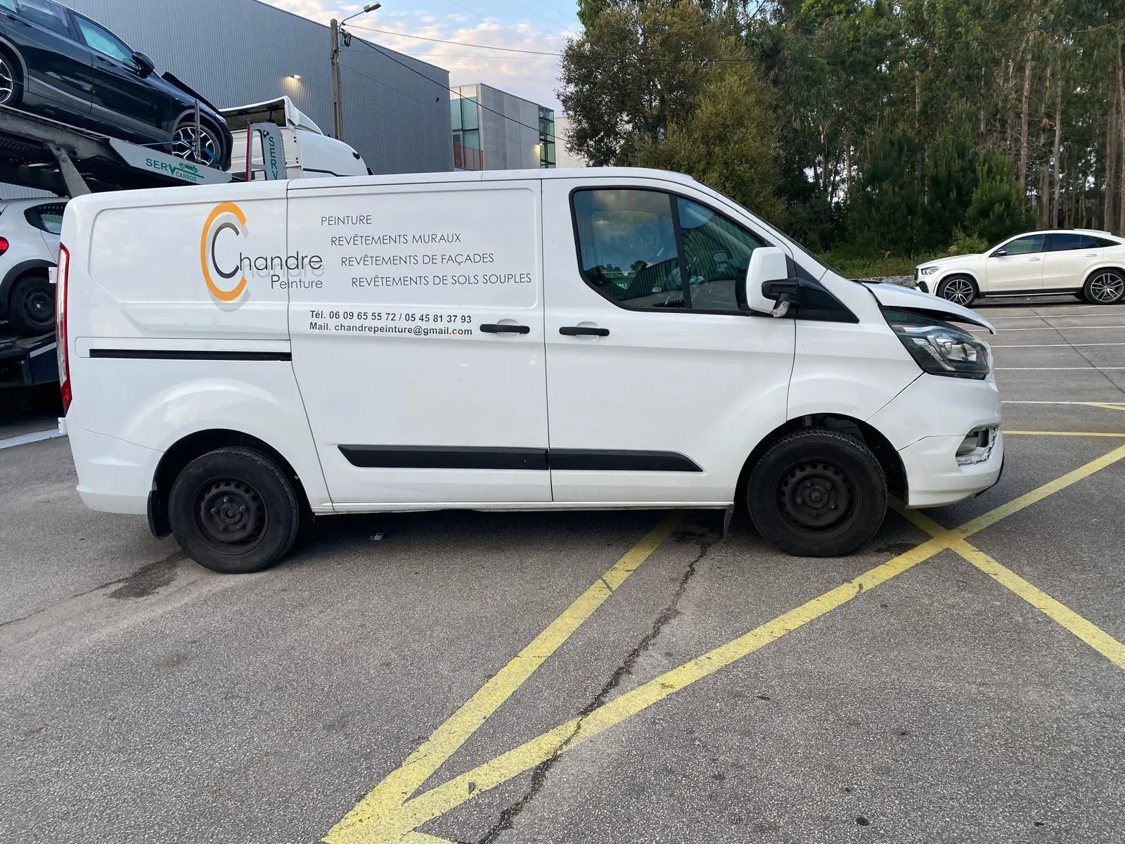 Alzavetro anteriore destro FORD Transit Custom
