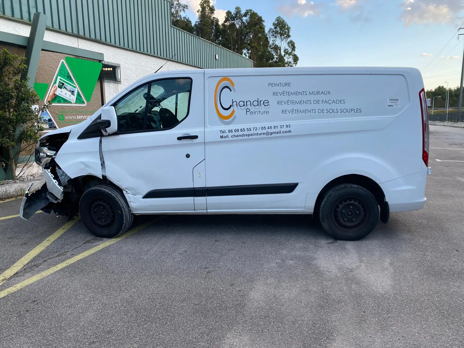 Alzavetro anteriore sinistro FORD Transit Custom