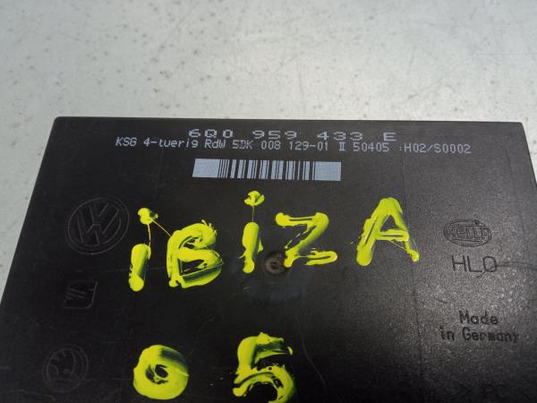 Centralina do fecho central SEAT Ibiza III (6L1) Imagem-3