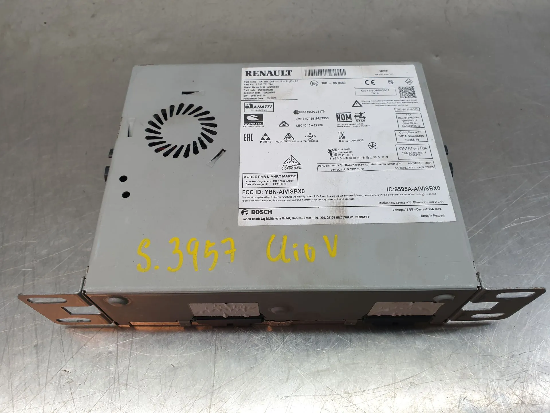 Kit Auto-rádio RENAULT Clio V (BF_) Imagem-5