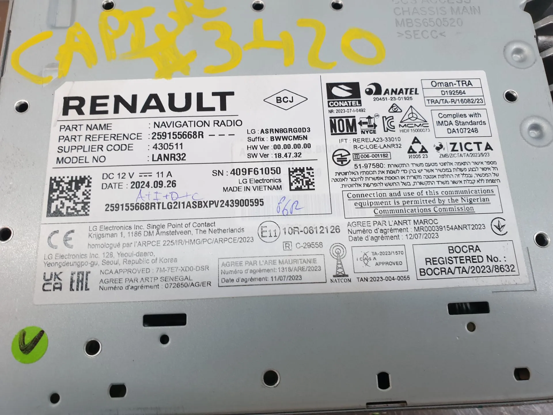 Kit Auto-rádio RENAULT Captur II Imagem-8