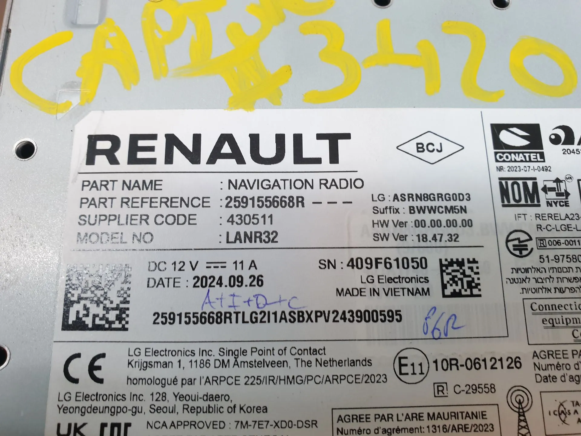 Kit Auto-rádio RENAULT Captur II Imagem-9