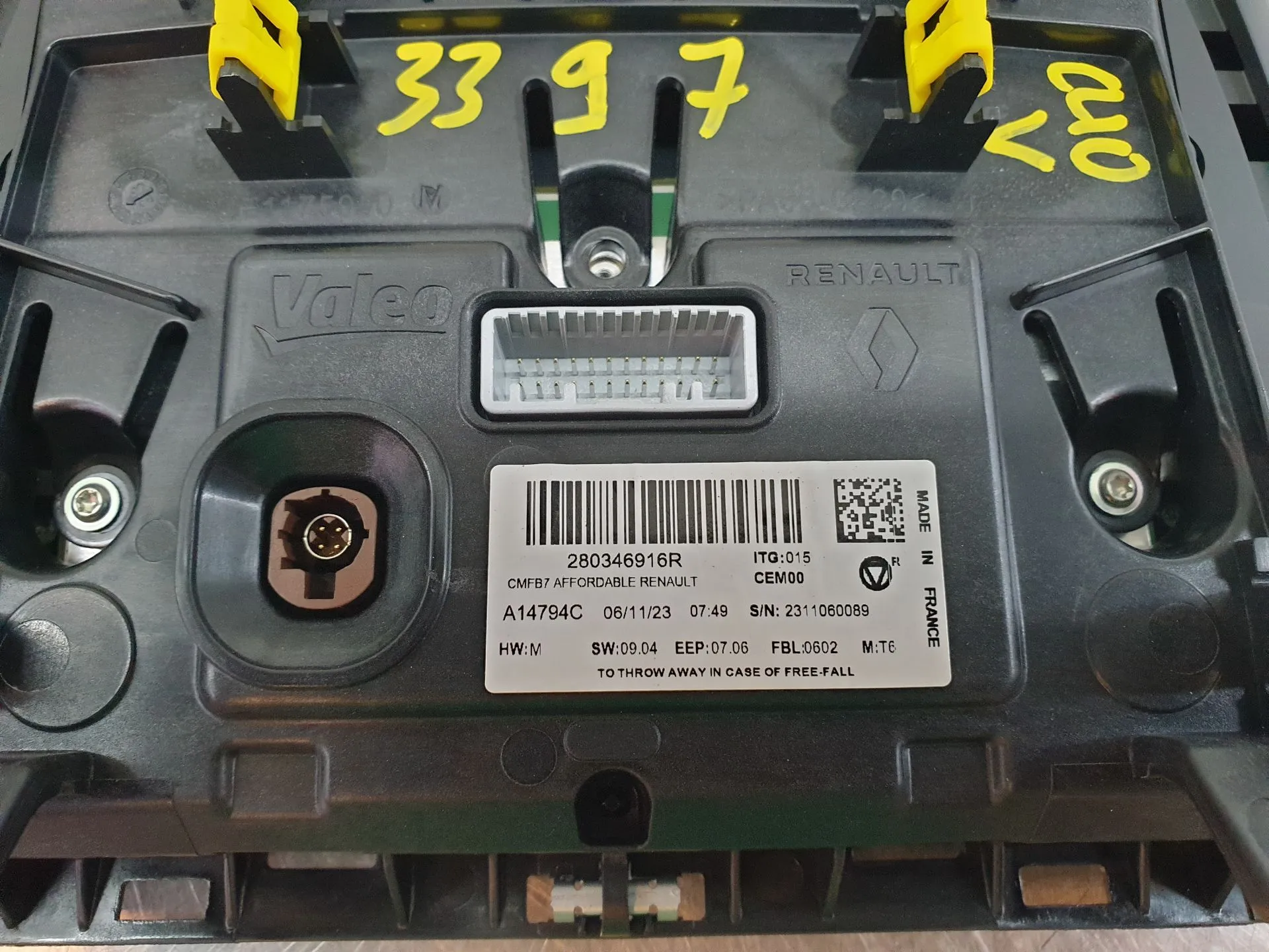 Kit Auto-rádio RENAULT Clio V (BF_) Imagem-4