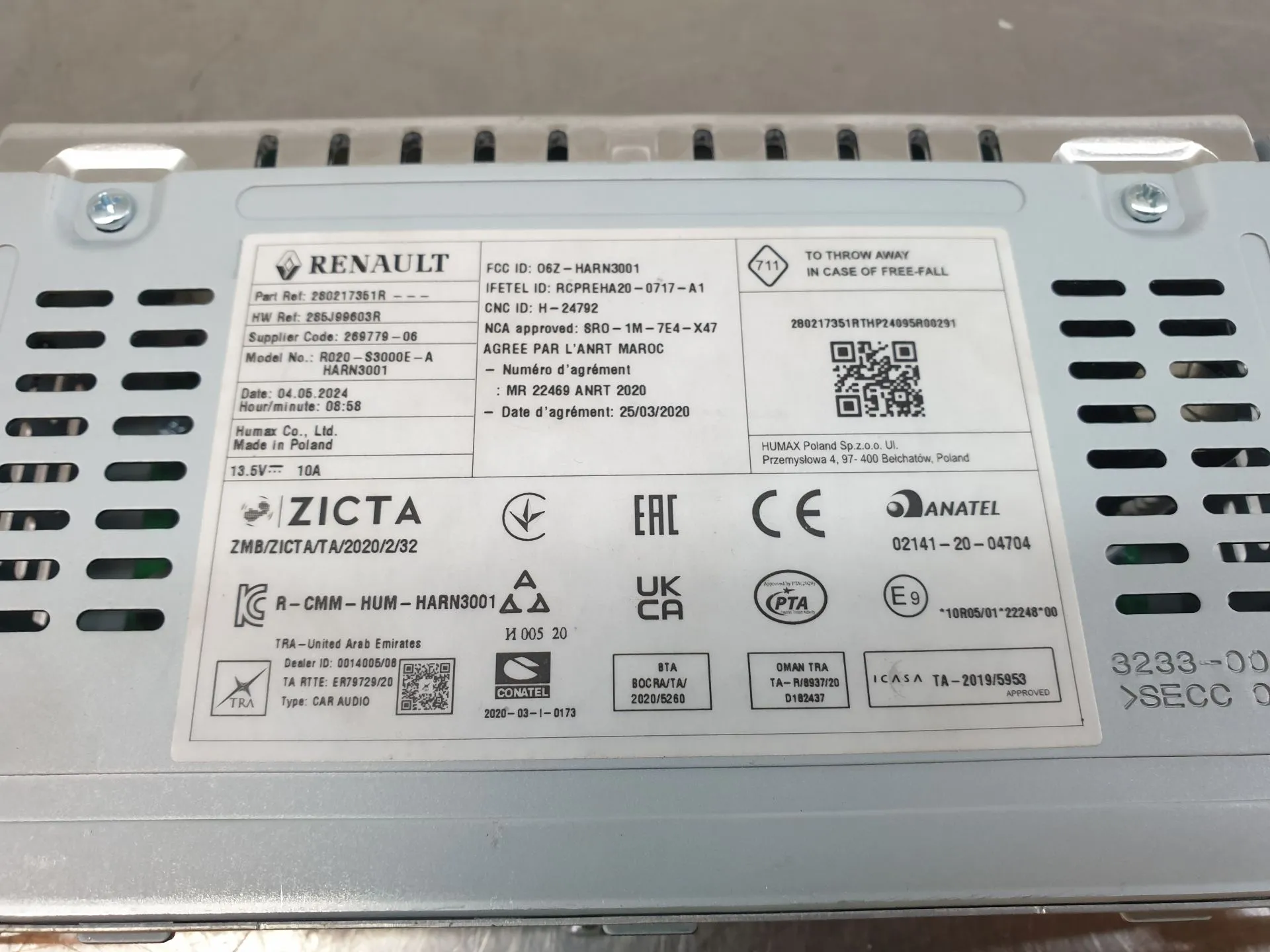 Autoradio DACIA Sandero III Imagem-5