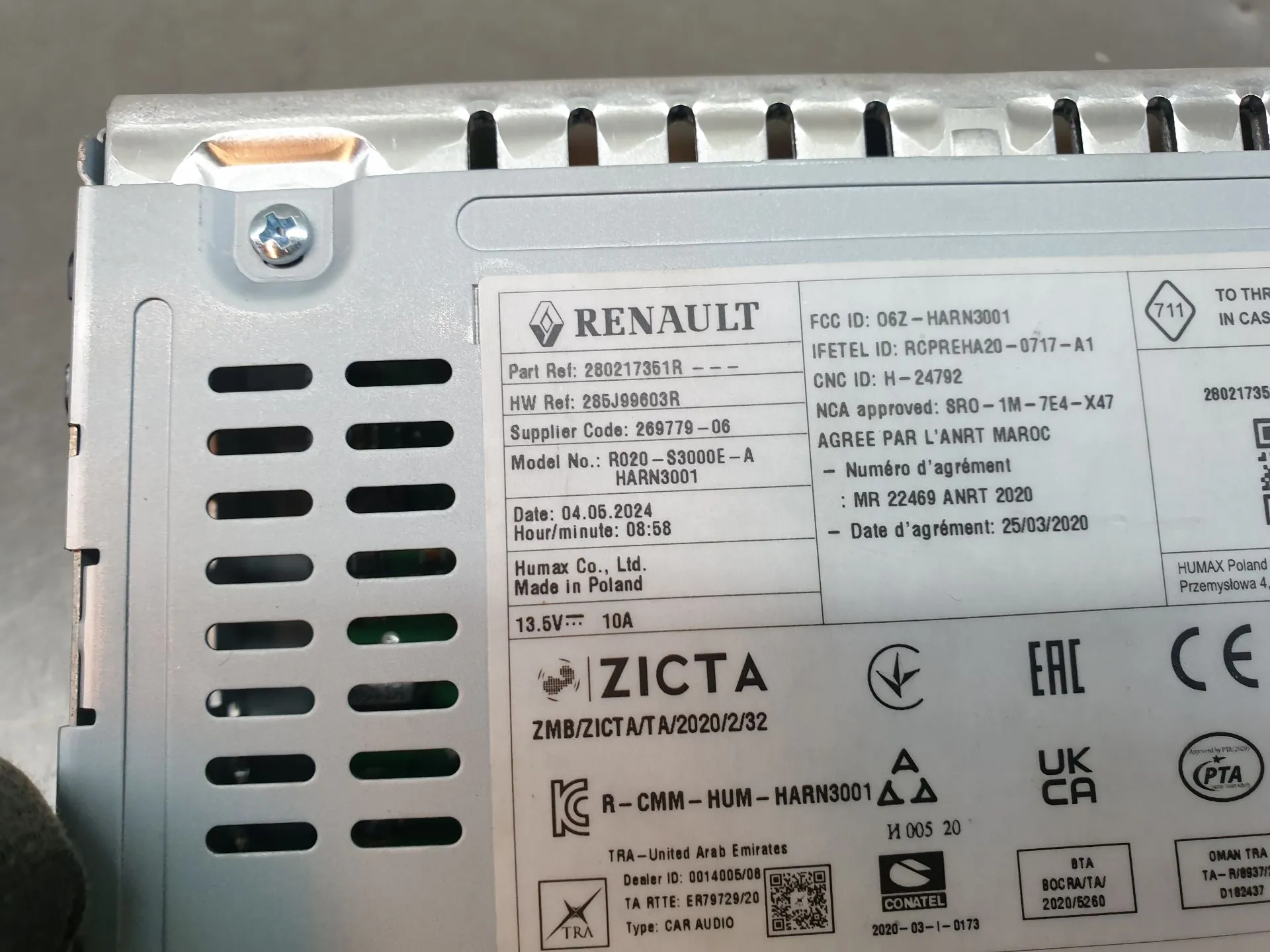 Autoradio DACIA Sandero III Imagem-6