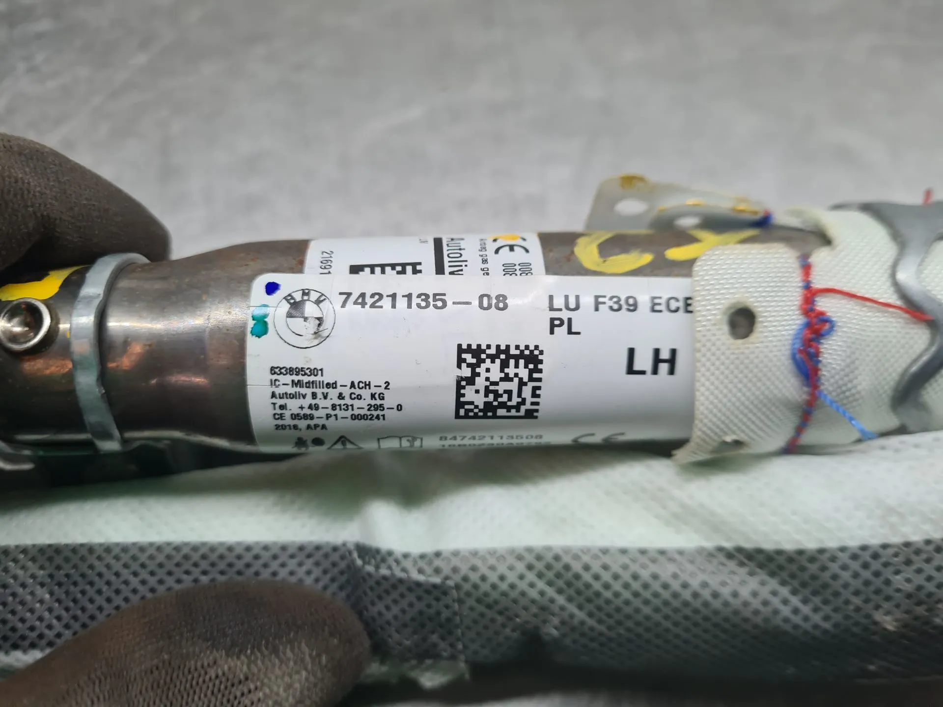 Airbag cortina esquerdo BMW X2 (F39) Imagem-2